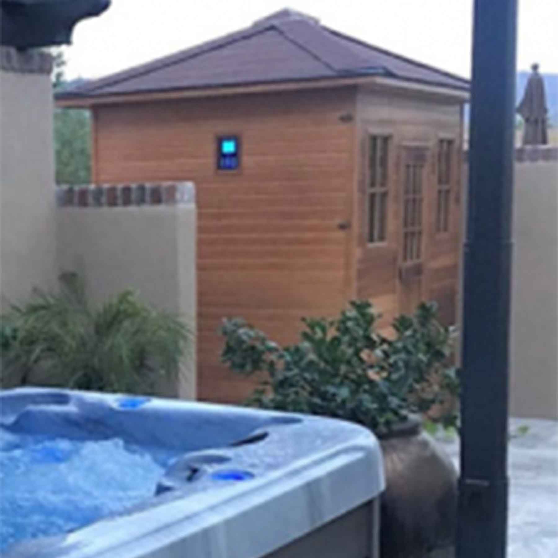 Enlighten Sierra 5 Person  Low EMF Outdoor Infrared Sauna - Image 12