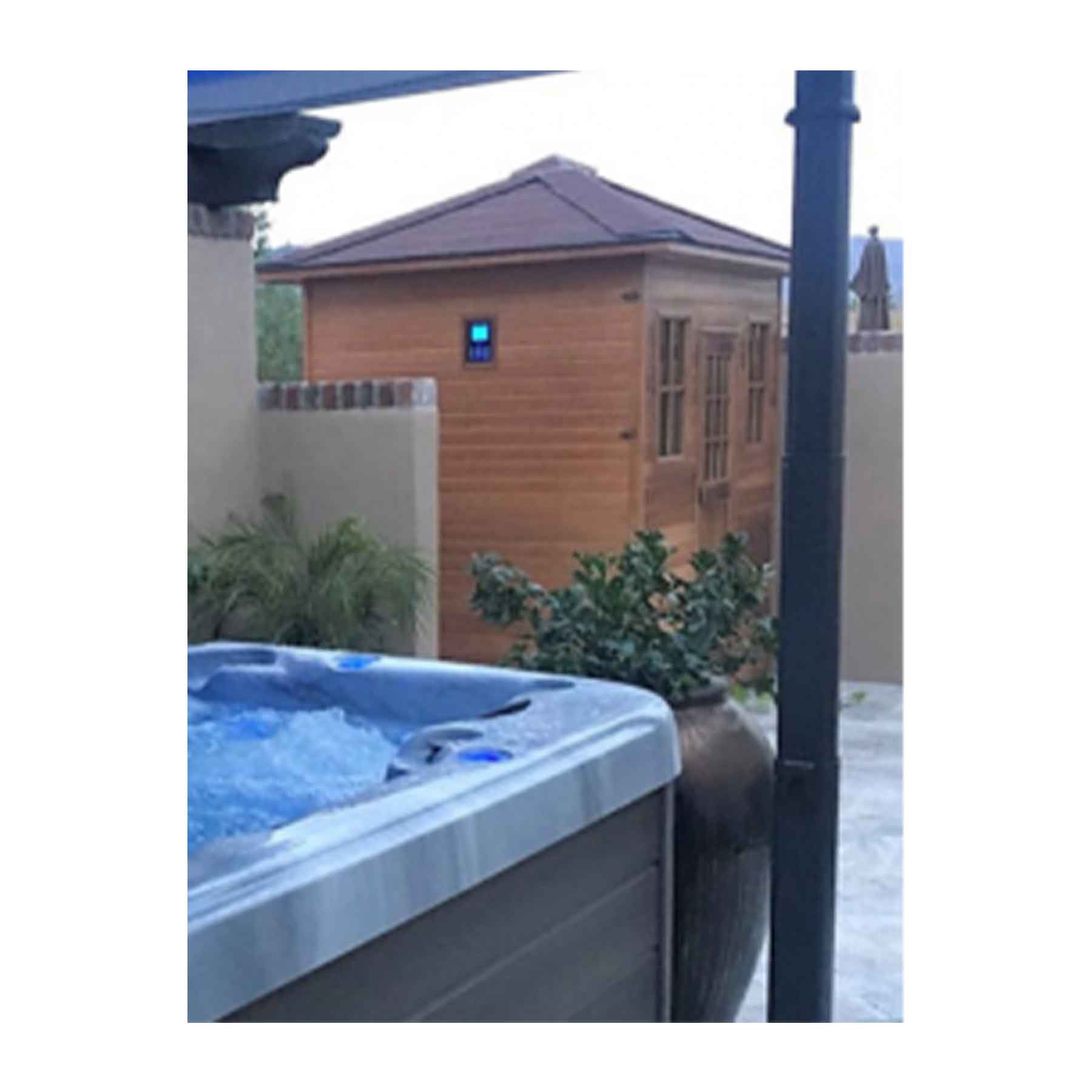 Enlighten Sierra 5 Person  Low EMF Outdoor Infrared Sauna - Image 10