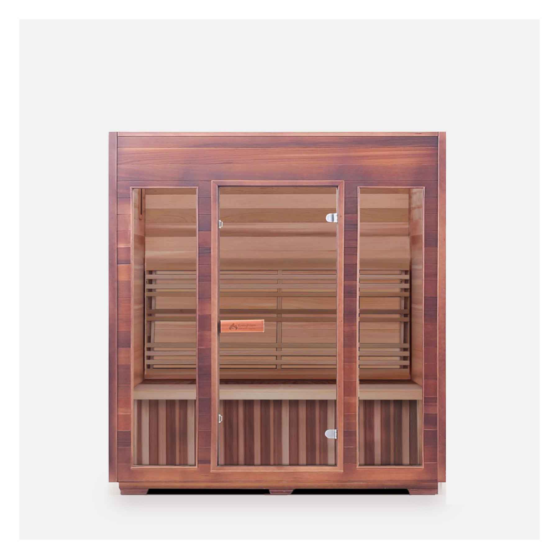 Enlighten SunRise 4 Person  Outdoor Dry Traditional Sauna - Image 3