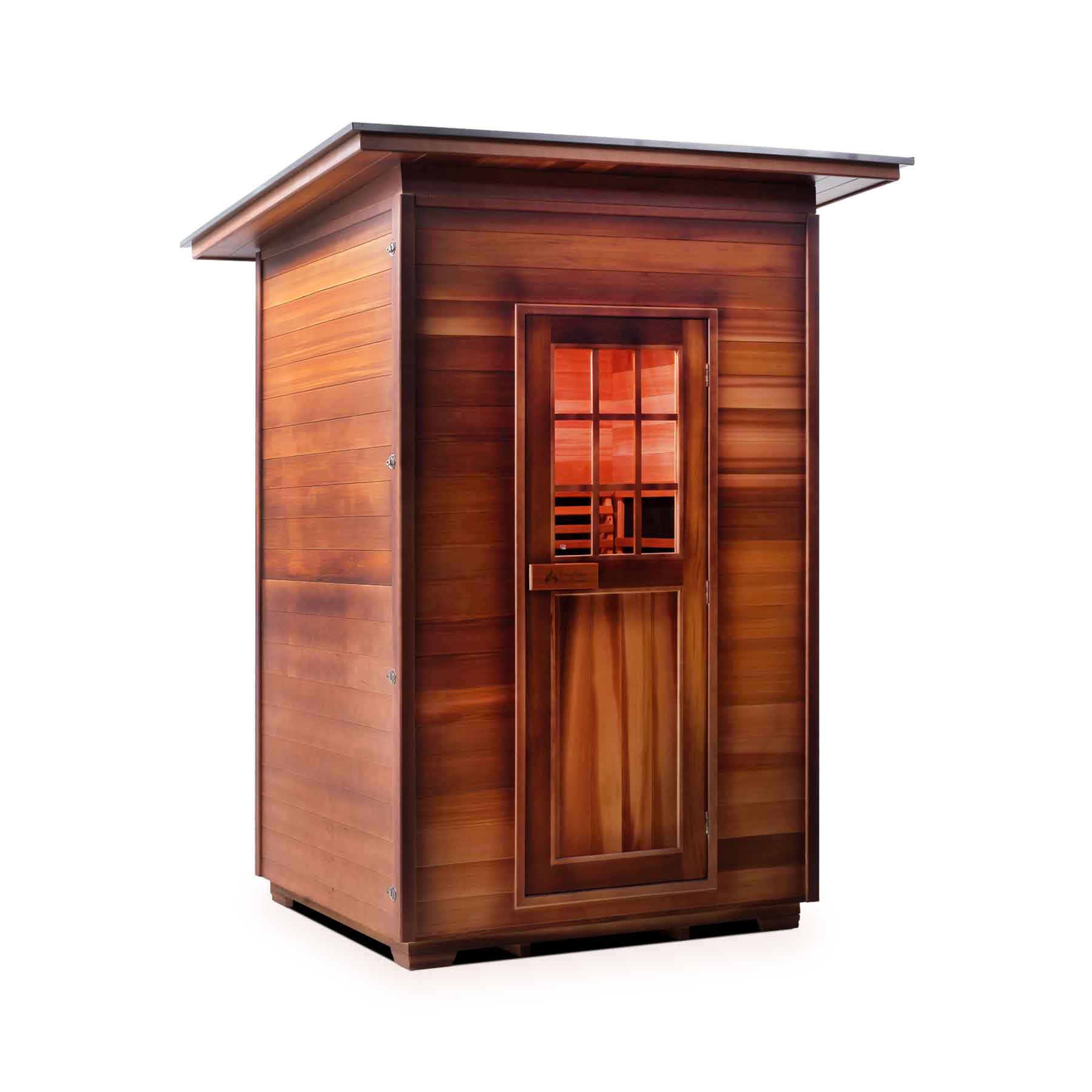 Enlighten Sapphire 2 Person 8 Heaters Outdoor Hybrid Sauna - Image 3