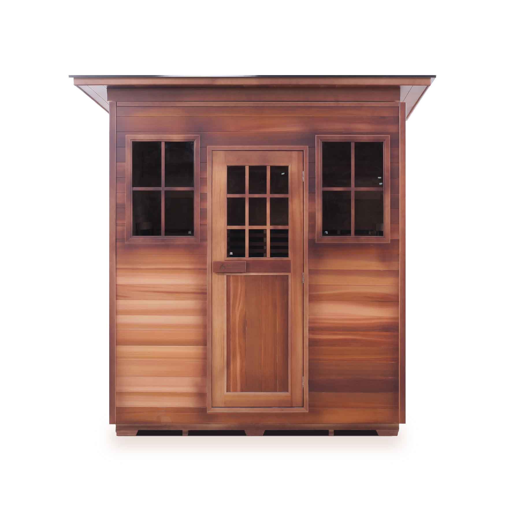 Enlighten Sapphire 4 Person 11 Heaters Outdoor Hybrid Sauna - Image 2