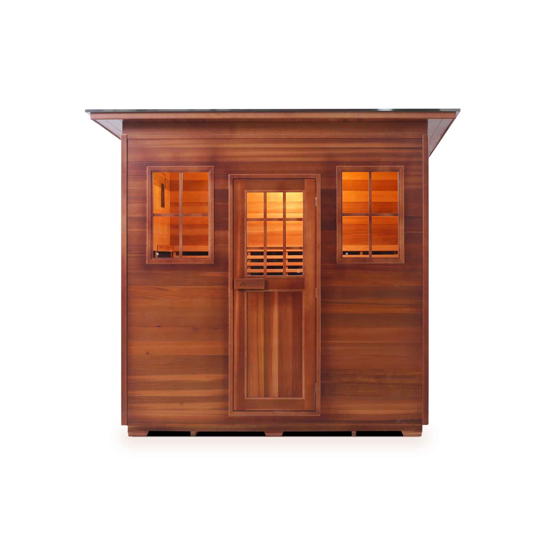 Enlighten Sapphire 5 Person 12 Heaters Outdoor Hybrid Sauna - Image 2