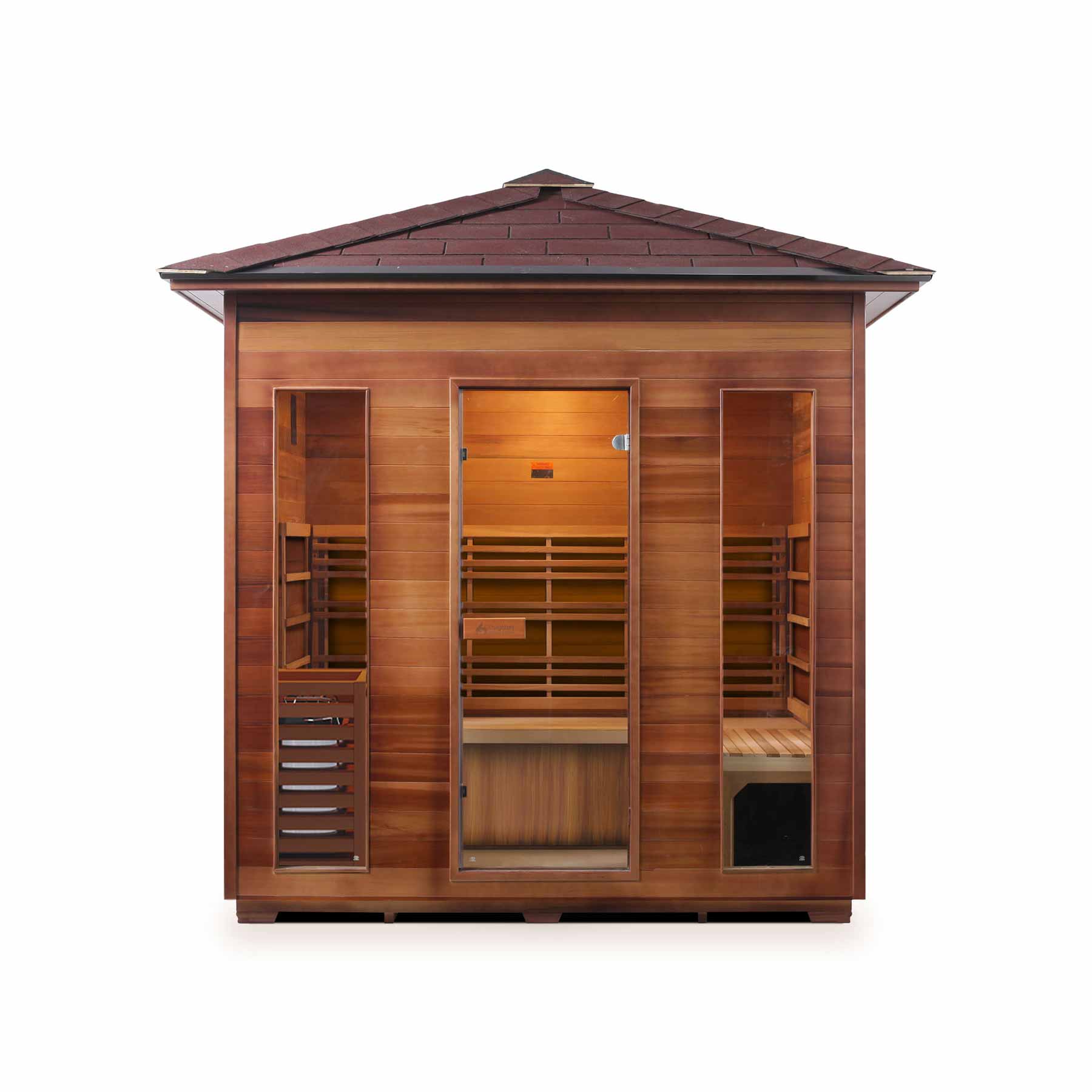 Enlighten SunRise 5 Person  Outdoor Dry Traditional Sauna