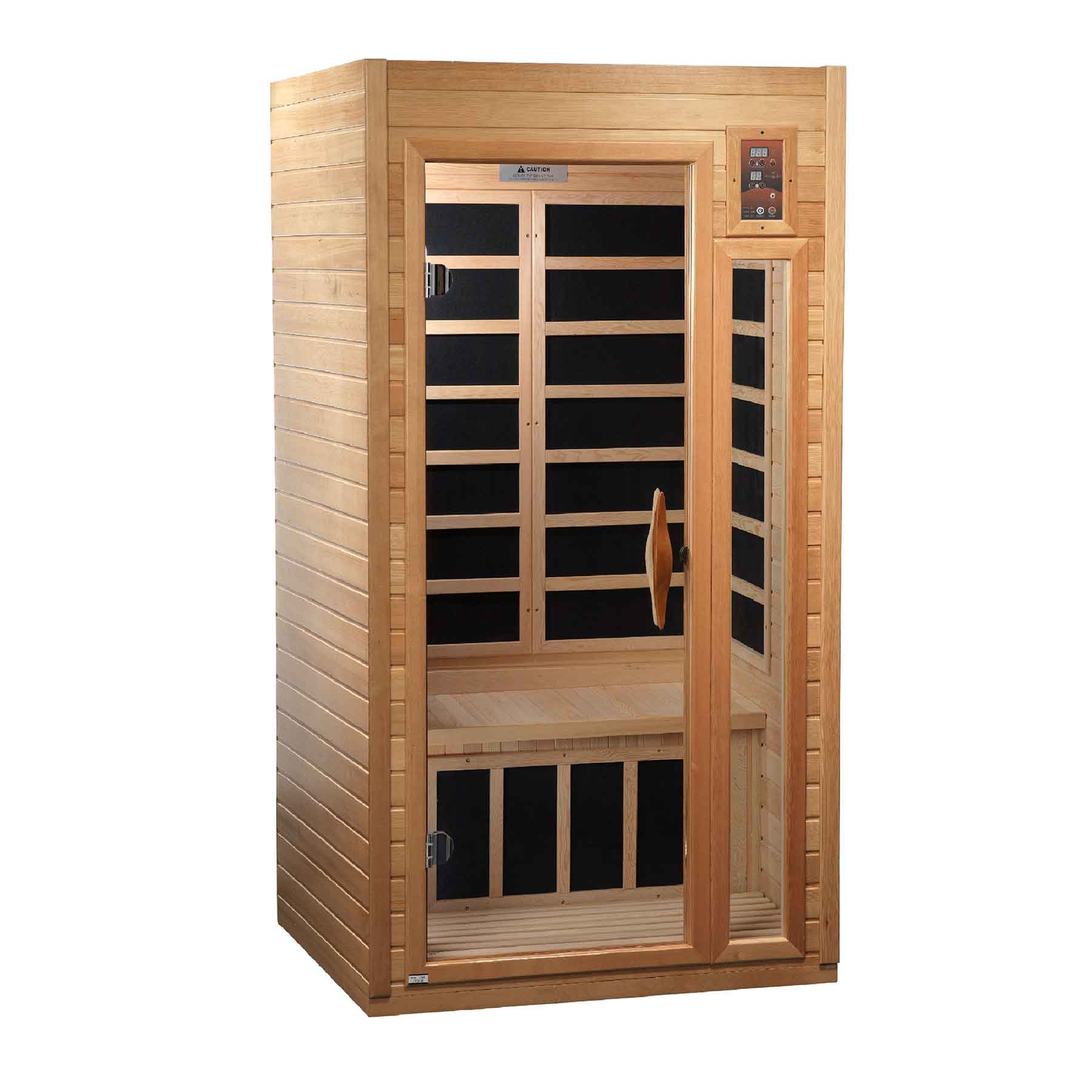 Golden Designs Barcelona Elite 2 Person Near Zero EMF Indoor Infrared Sauna - Image 3