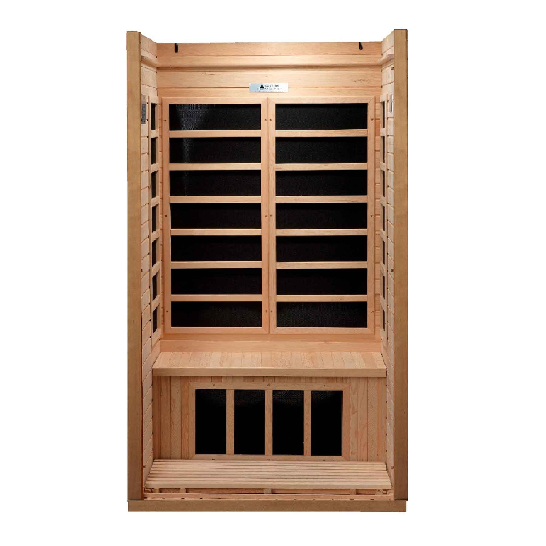 Golden Designs Barcelona Elite 2 Person Near Zero EMF Indoor Infrared Sauna - Image 4