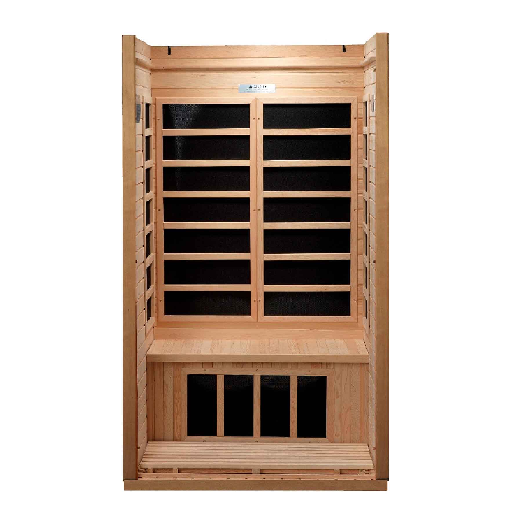 Golden Designs Barcelona Elite 2 Person Near Zero EMF Indoor Infrared Sauna - Image 5