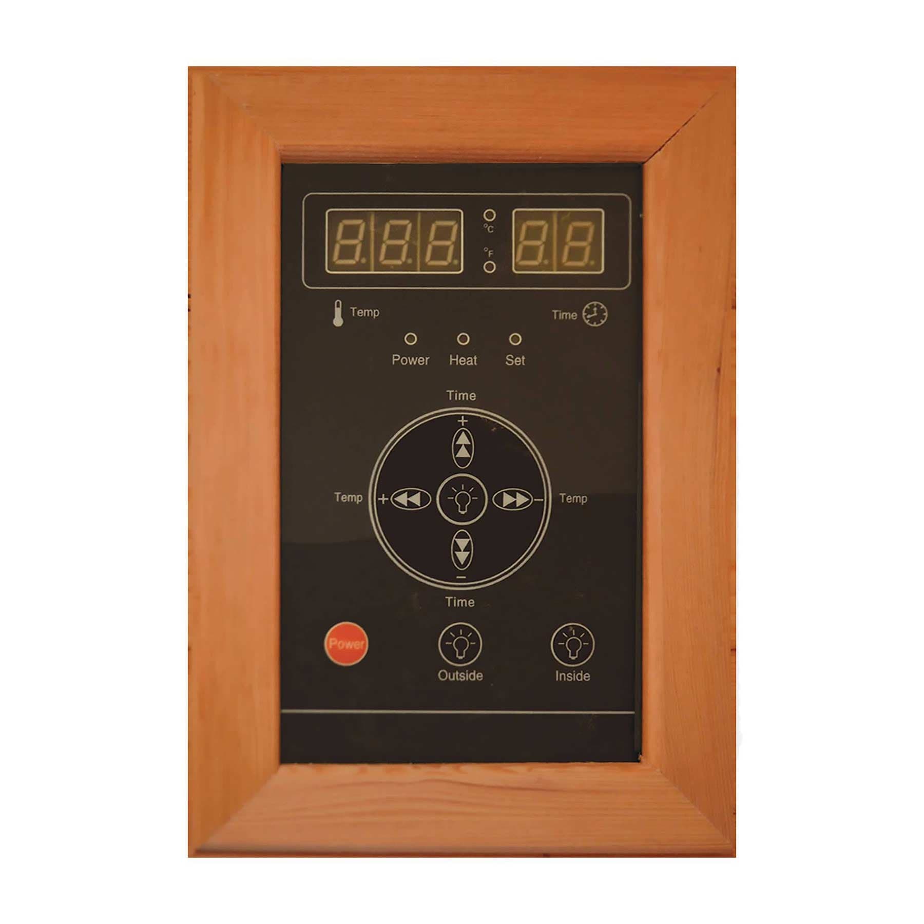 HeatWave 2 Person 6 Carbon Indoor FAR Infrared Sauna - Image 4