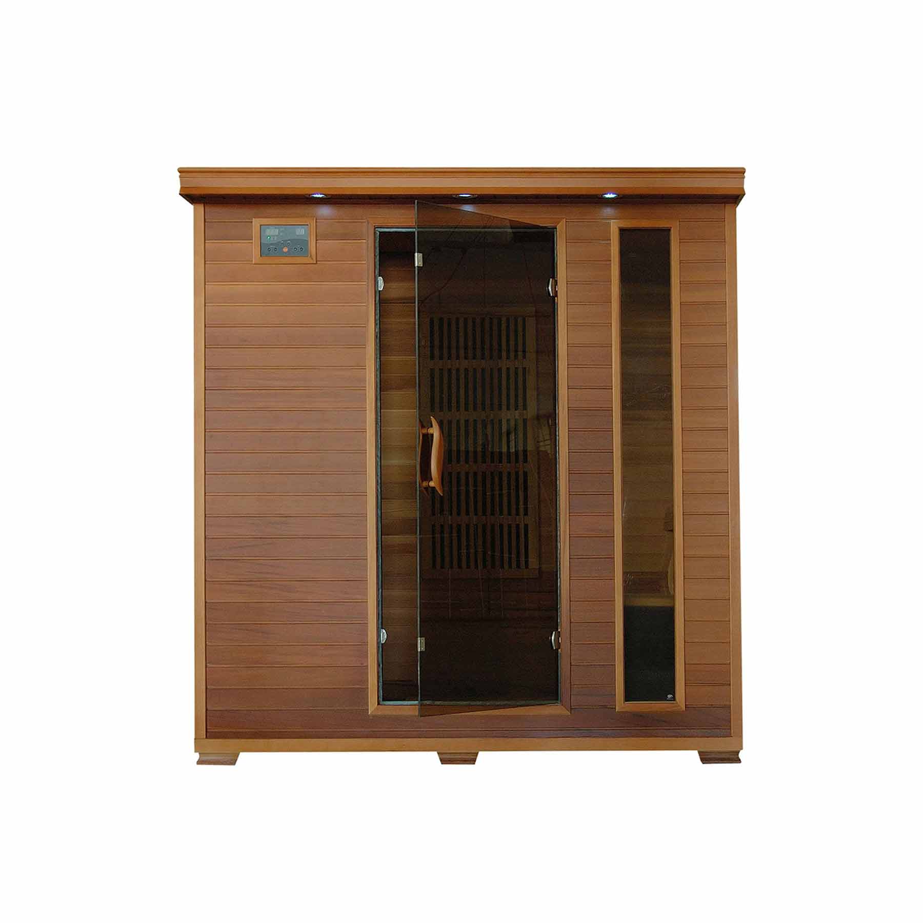 HeatWave Klondike 4 Person 9 Carbon Ultra Low EMF Indoor Infrared Sauna