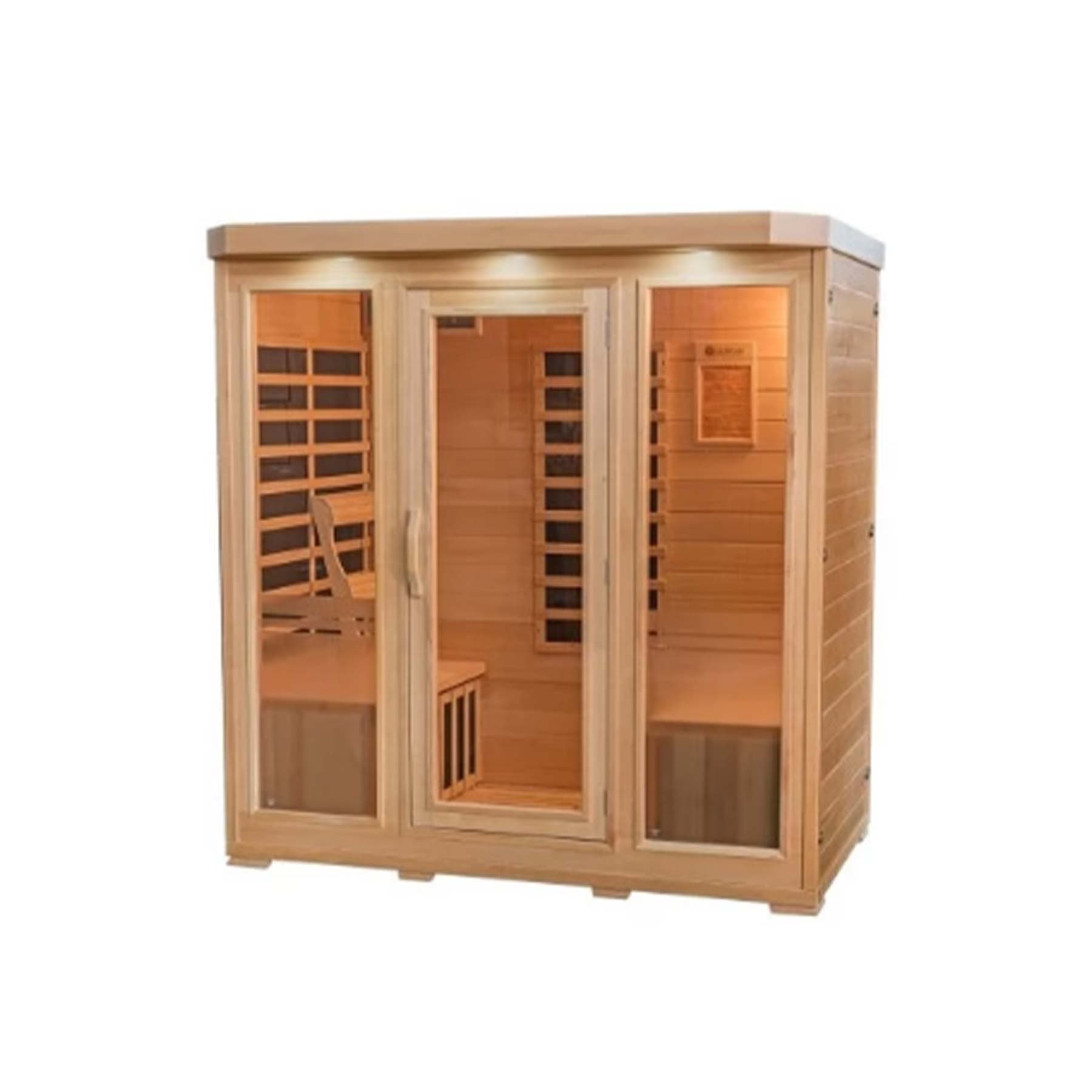 HeatWave Sonoma 4 Person 9 Carbon Indoor FAR Infrared Sauna