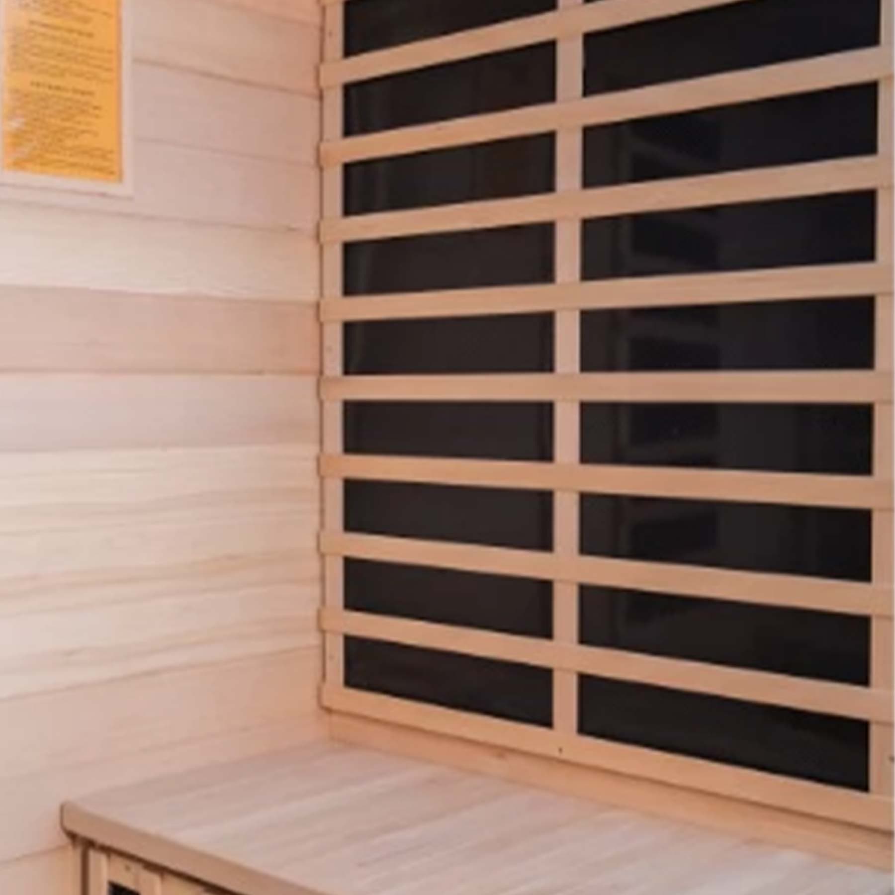HeatWave Sonoma 4 Person 9 Carbon Indoor FAR Infrared Sauna - Image 4