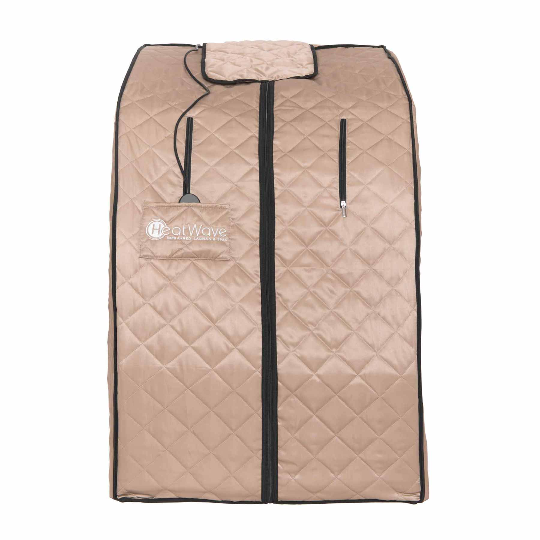 HeatWave Valerian 1 Person 3 Carbon Gold Portable Sauna