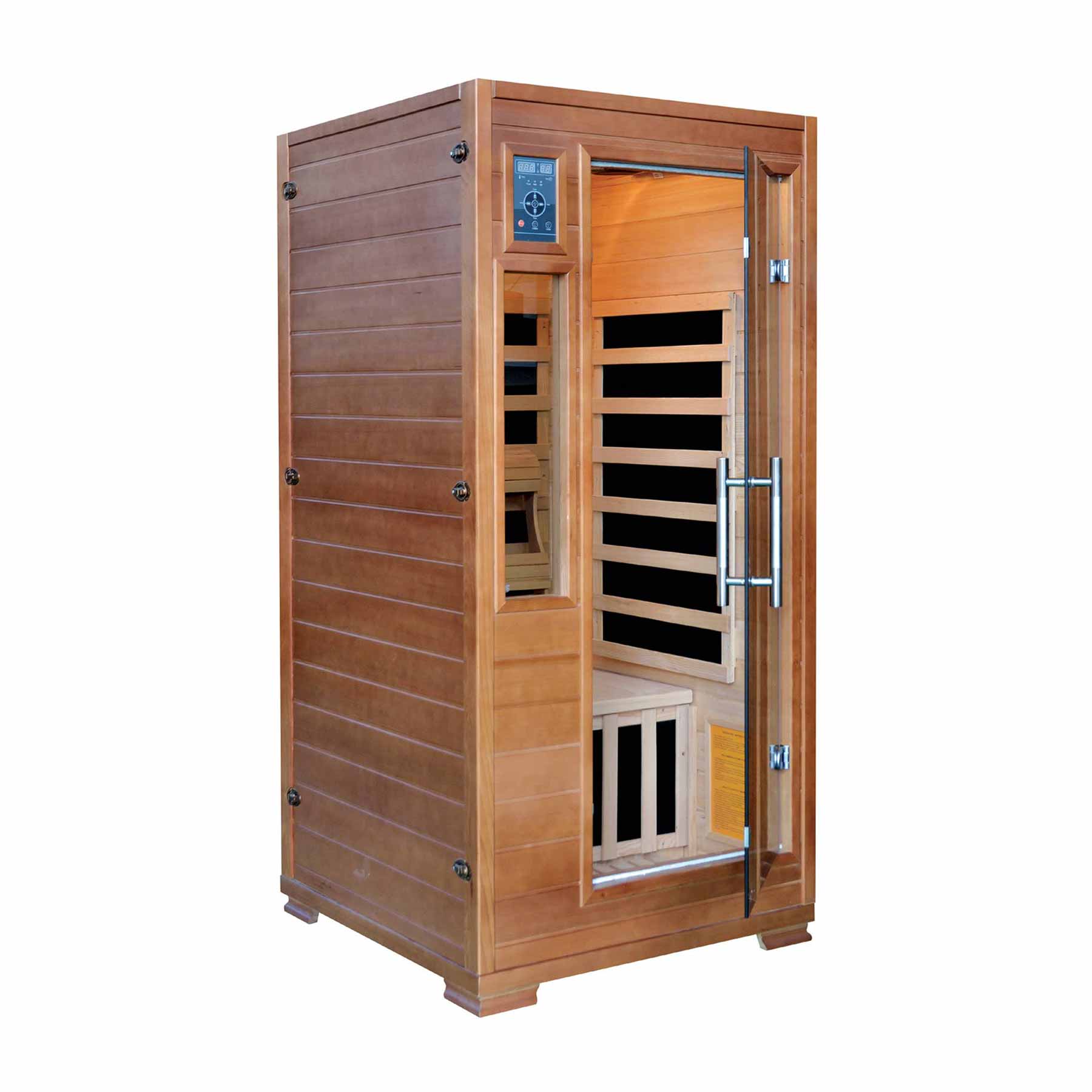 HeatWave 1-2 Person 5 Carbon Indoor Low-EMF Infrared Sauna - Image 3