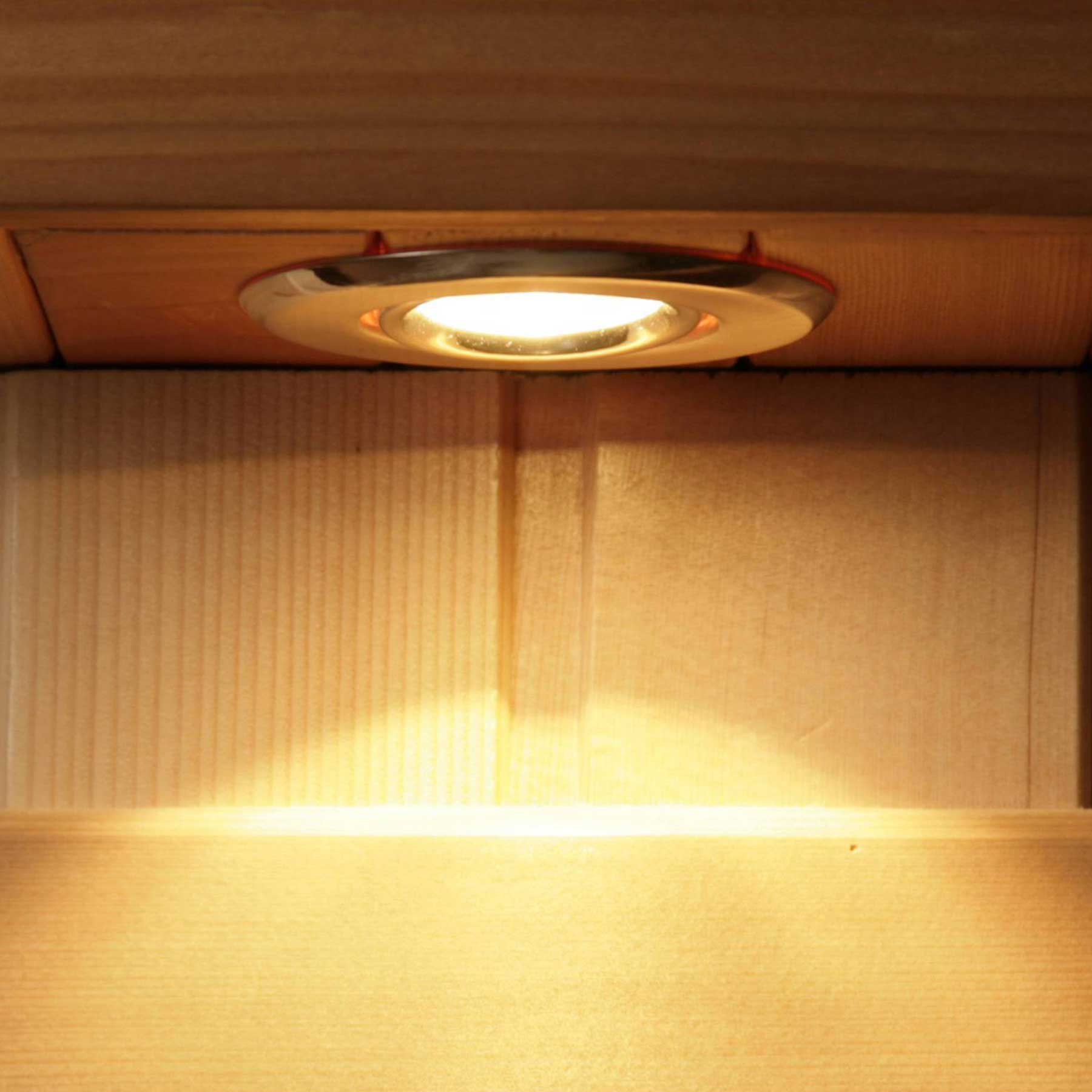 HeatWave Majestic 3 Person 7 Carbon Corner Indoor Low-EMF FAR Infrared Sauna - Image 4