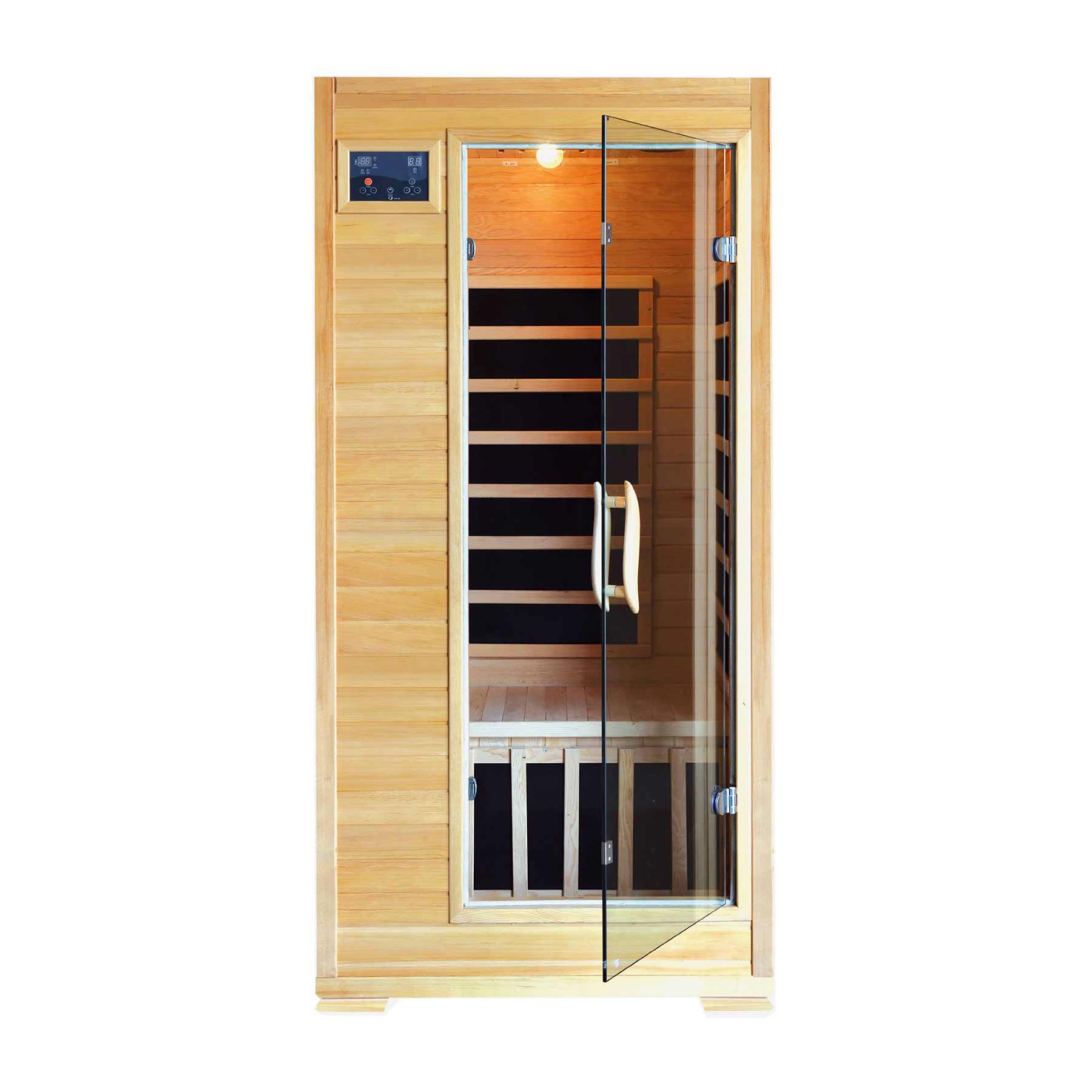 HeatWave Buena Vista 1-2 Person 4 Carbon Indoor FAR Infrared Sauna - Image 2