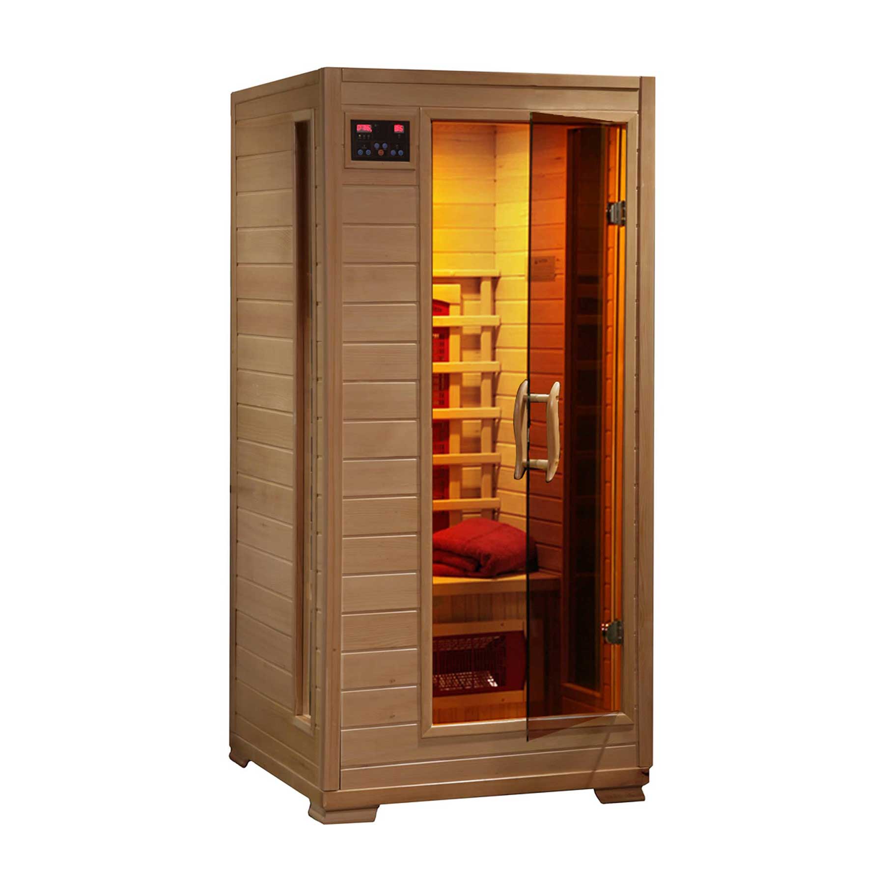 HeatWave Buena Vista 1-2 Person 3 Ceramic Indoor Infrared Sauna - Image 2