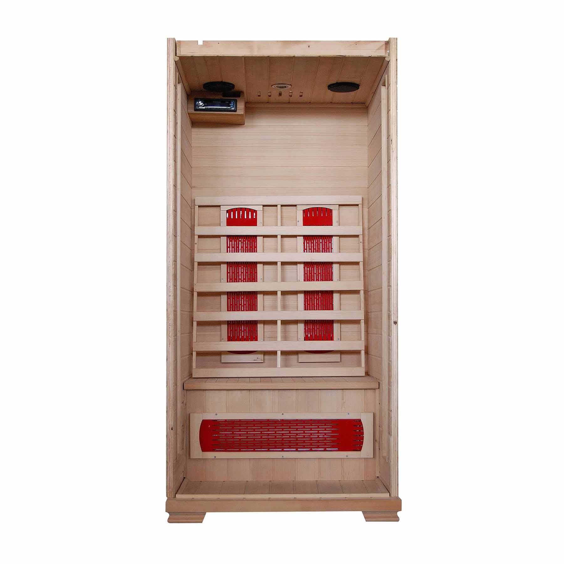 HeatWave Buena Vista 1-2 Person 3 Ceramic Indoor Infrared Sauna - Image 3