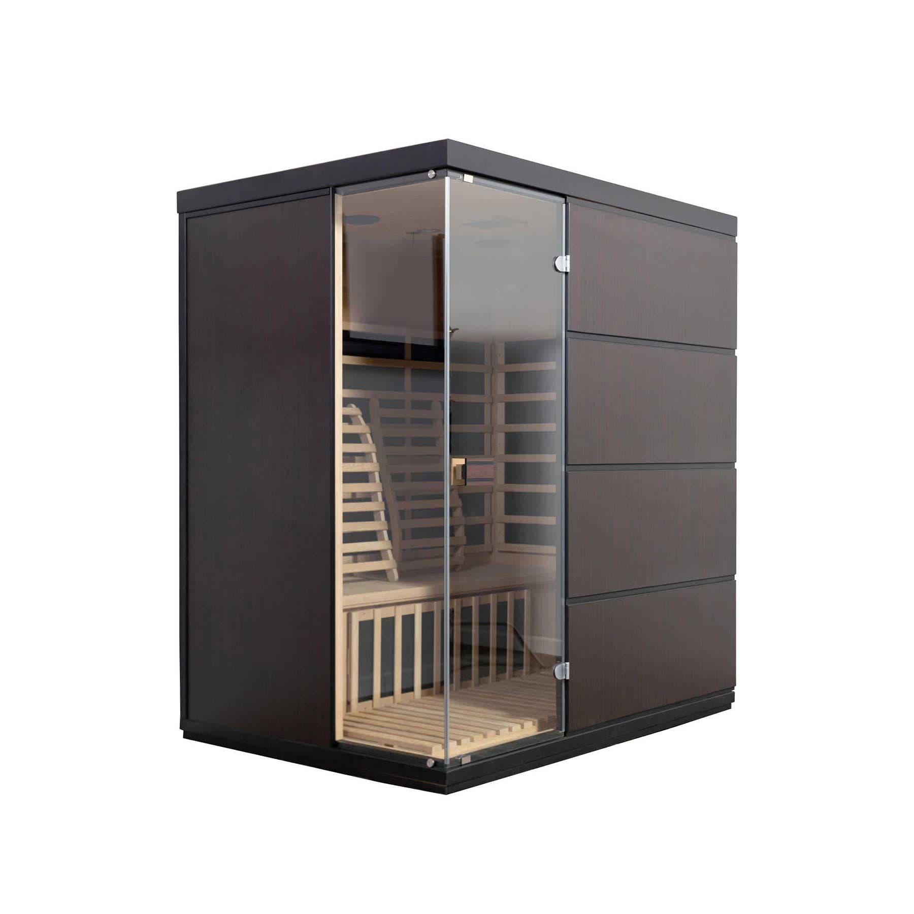 HeatWave Sirona 4 Person 8 Carbon Indoor Infrared Sauna - Image 2