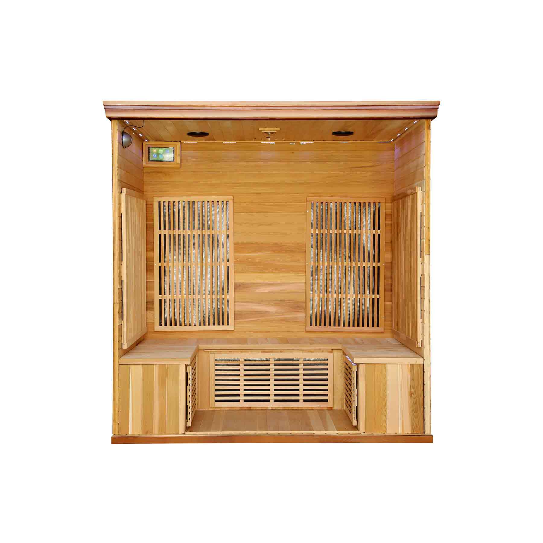 HeatWave Elite 4-5 Person 9 Carbon Indoor Low-EMF Infrared Sauna - Image 4