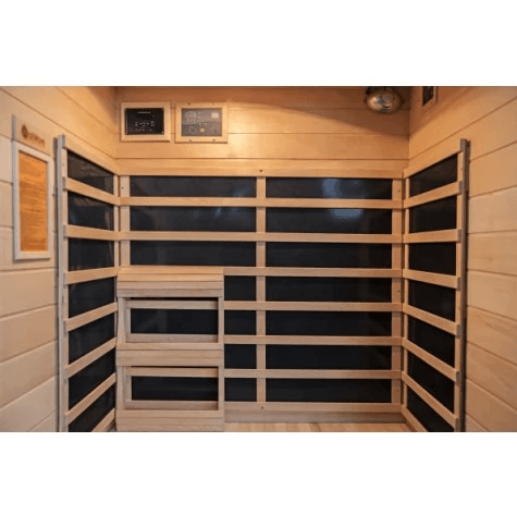 HeatWave Sonoma 2 Person 6 Carbon Indoor FAR Infrared Sauna - Image 7