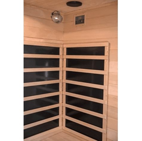 HeatWave Sonoma 2 Person 6 Carbon Indoor FAR Infrared Sauna - Image 9