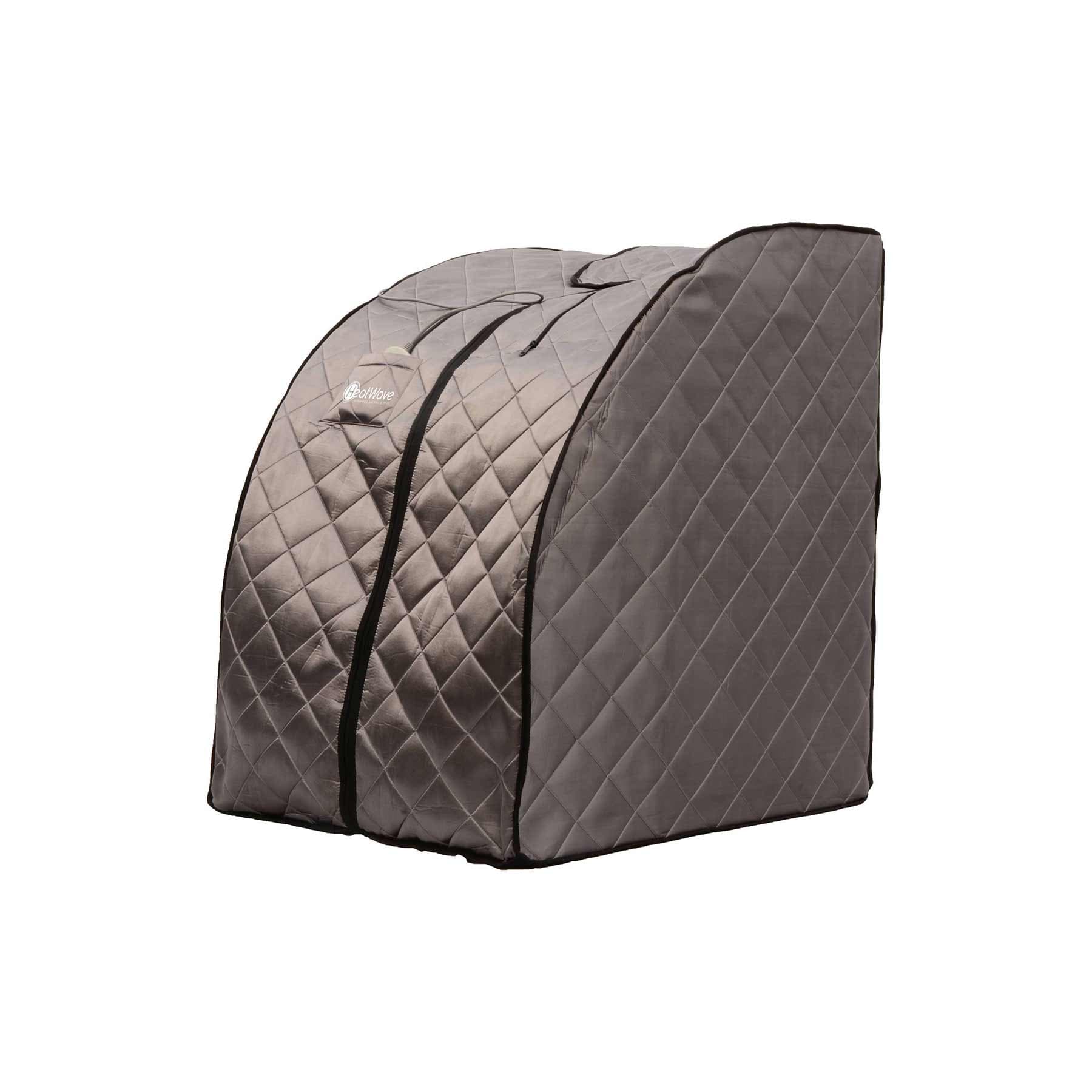 HeatWave Rejuvenator 1 Person 3 Carbon Gray Low EMF Portable Sauna