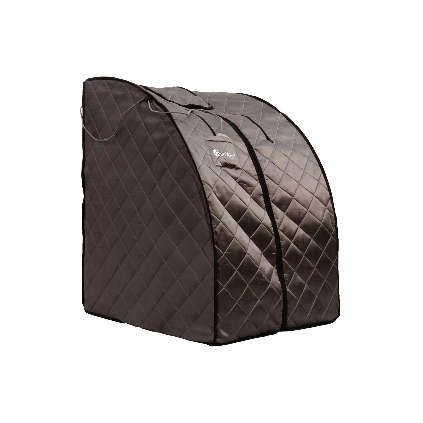 HeatWave Rejuvenator 1 Person 3 Carbon Gray Low EMF Portable Sauna - Image 2