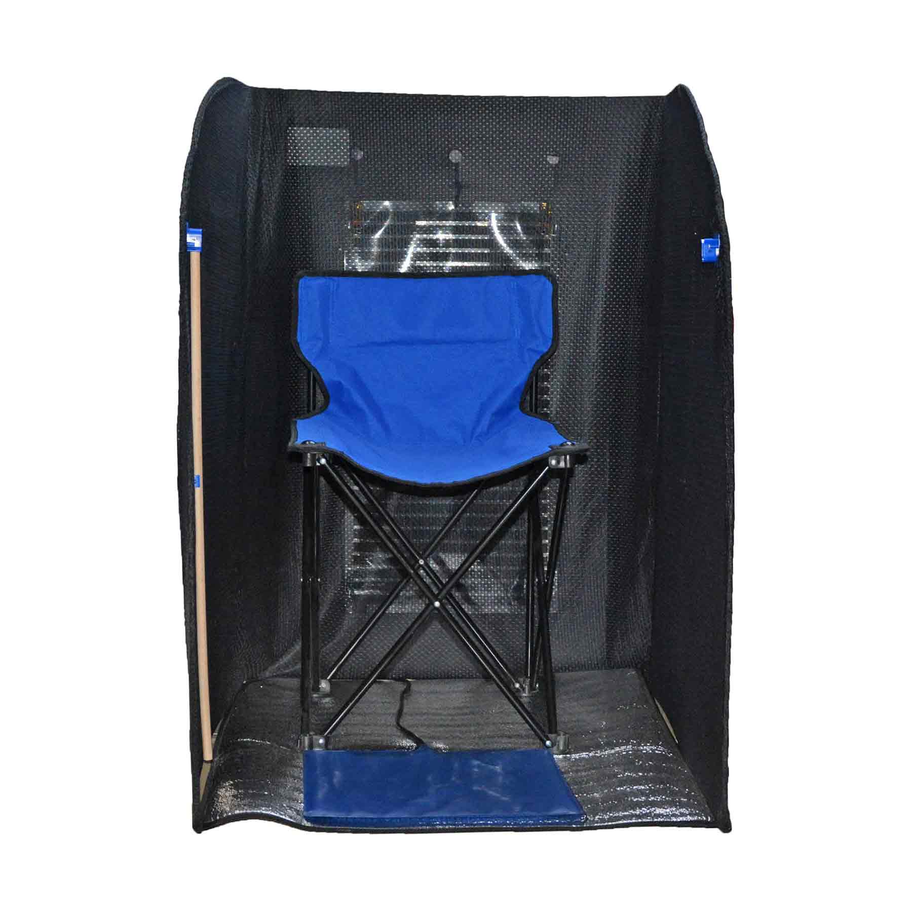 HeatWave Rejuvenator 1 Person 3 Carbon Gray Low EMF Portable Sauna - Image 3