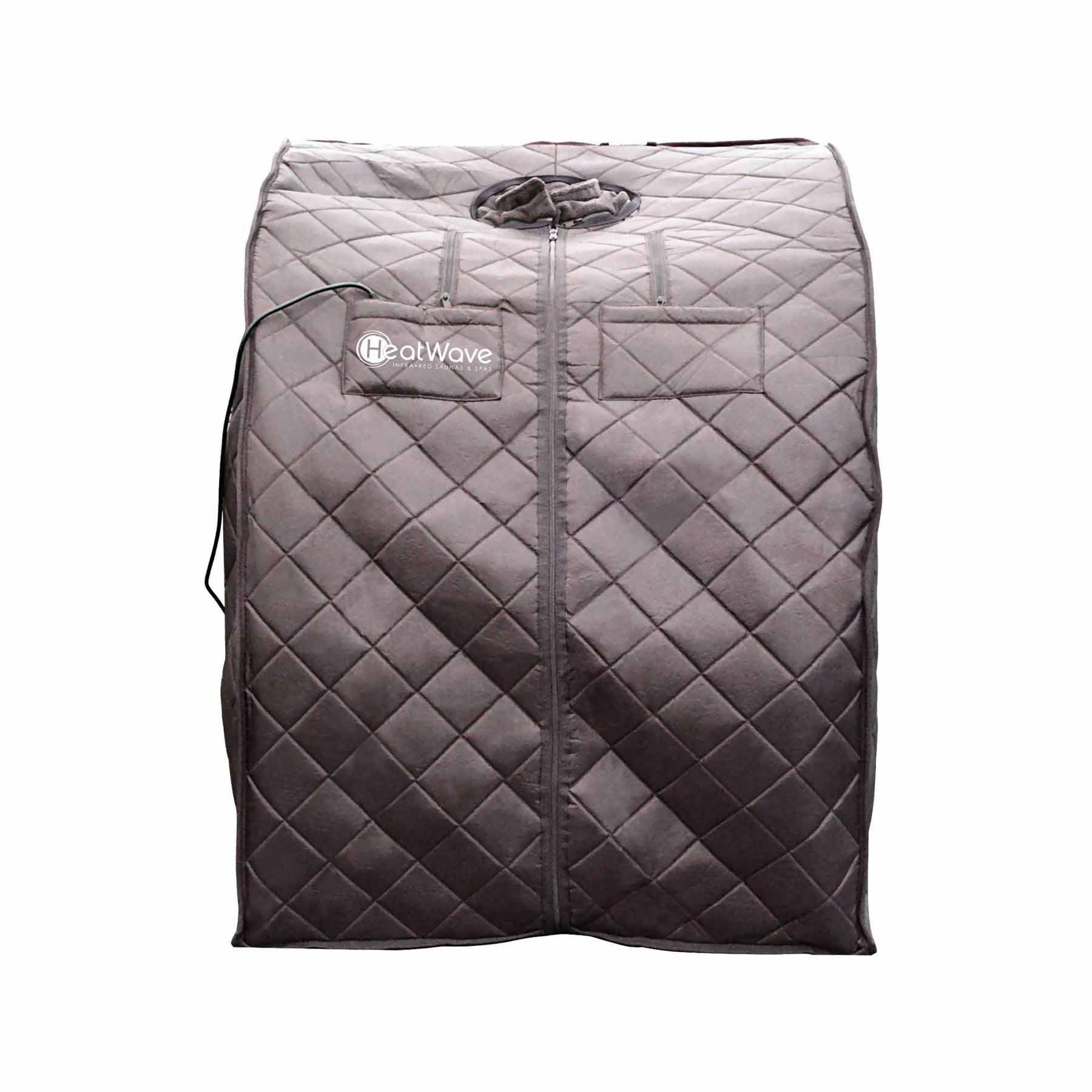 HeatWave Harmony 1 Person 4 Carbon Brown Low EMF Portable Sauna