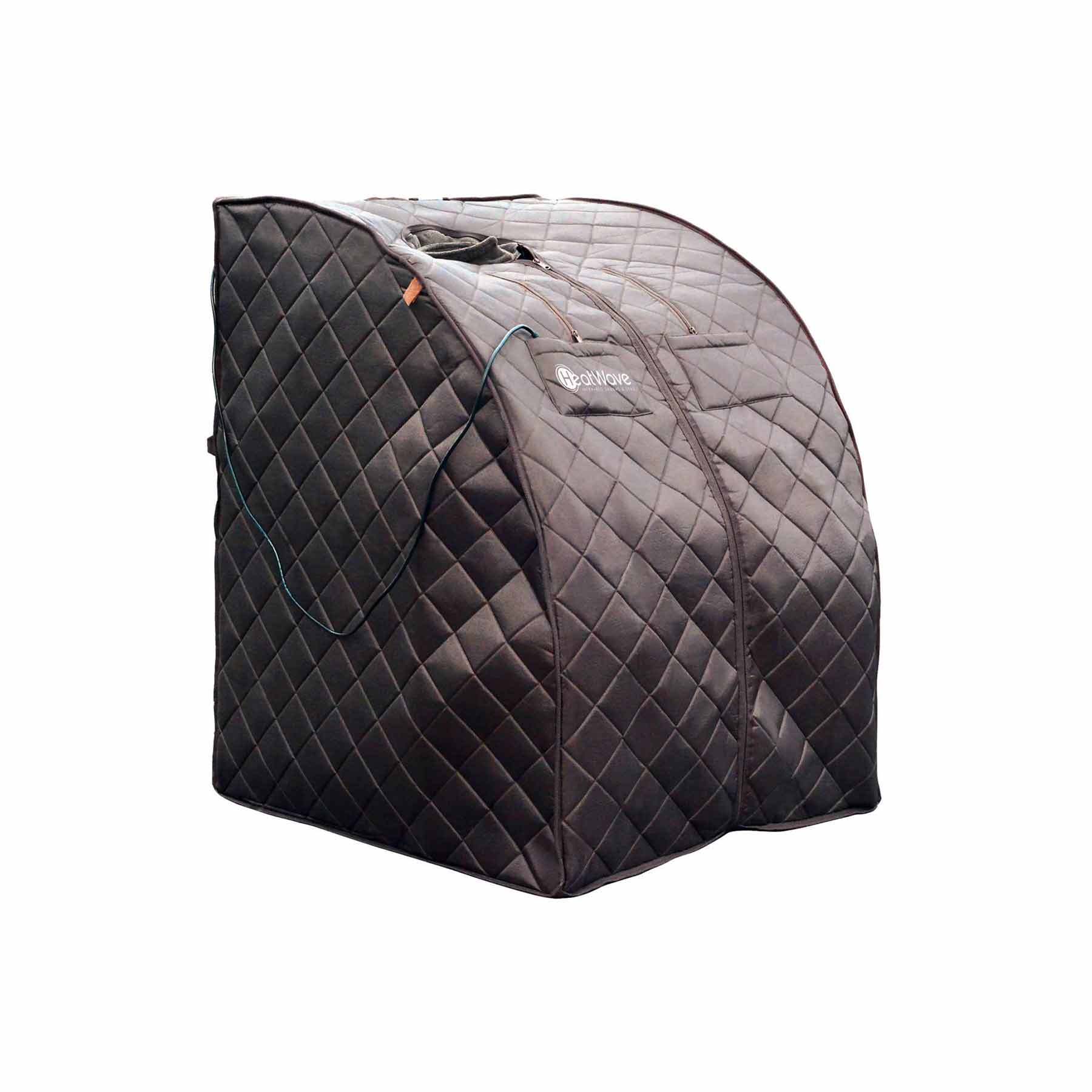 HeatWave Harmony 1 Person 4 Carbon Brown Low EMF Portable Sauna - Image 4