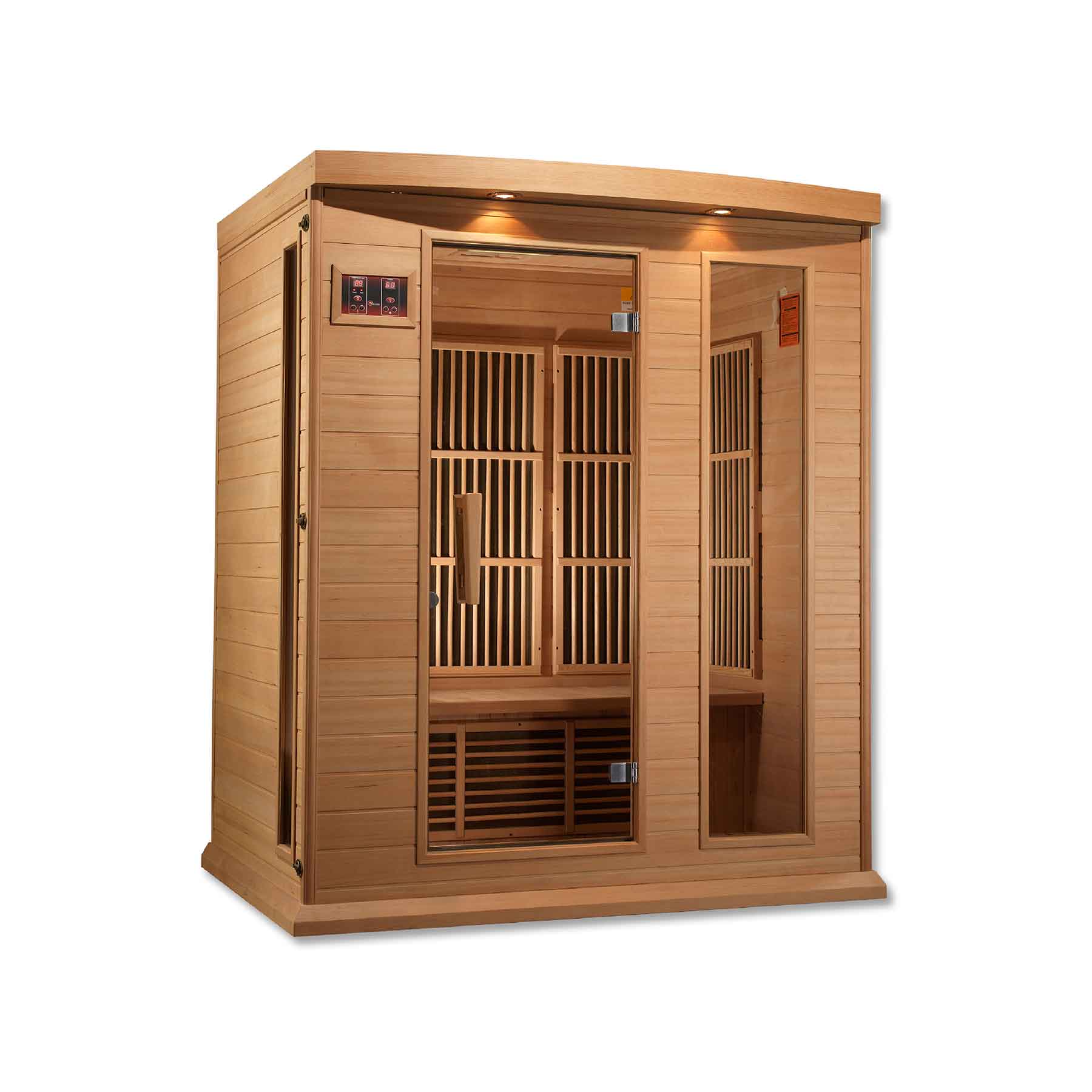 Maxxus 3 Person 7 Panels Low EMF Indoor FAR Infrared Sauna - Image 2