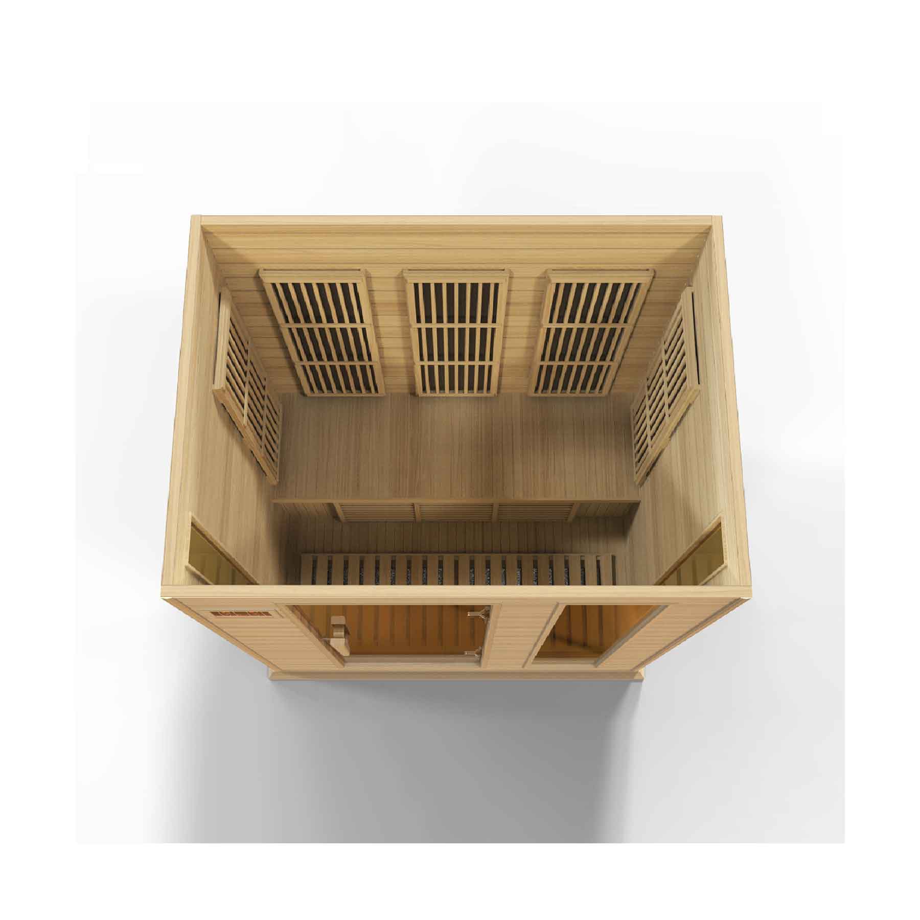 Maxxus 3 Person 7 Panels Low EMF Indoor FAR Infrared Sauna - Image 3