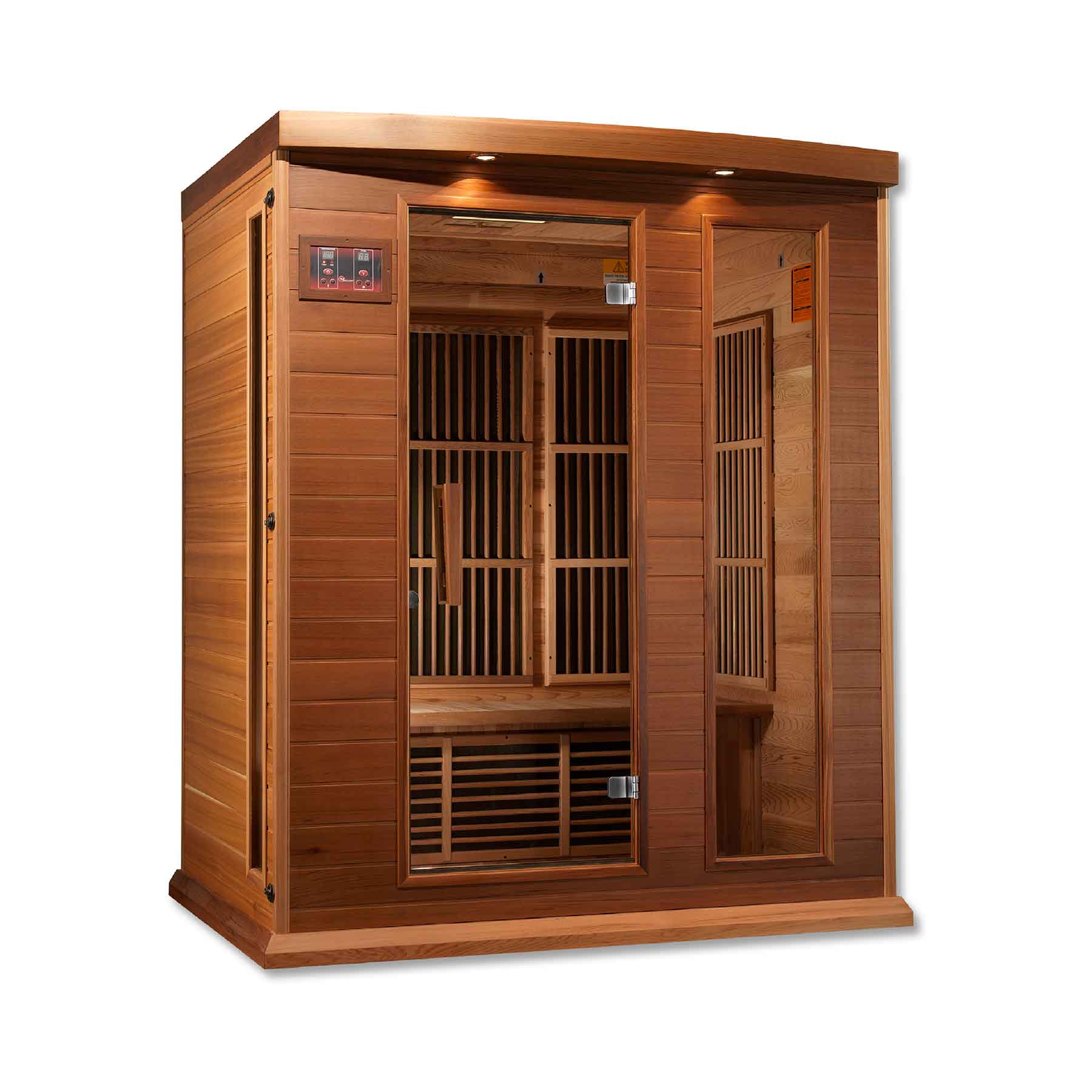 Maxxus 3 Person 7 Panels Low EMF Indoor FAR Infrared Sauna - Image 3