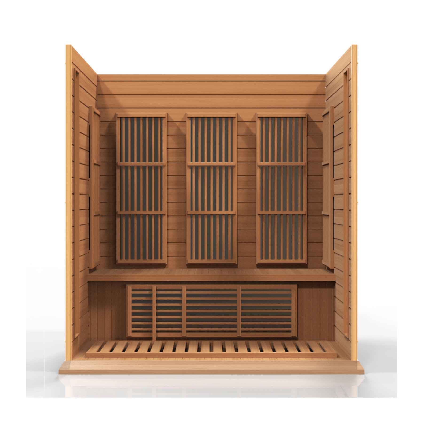 Maxxus 3 Person 7 Panels Low EMF Indoor FAR Infrared Sauna - Image 4