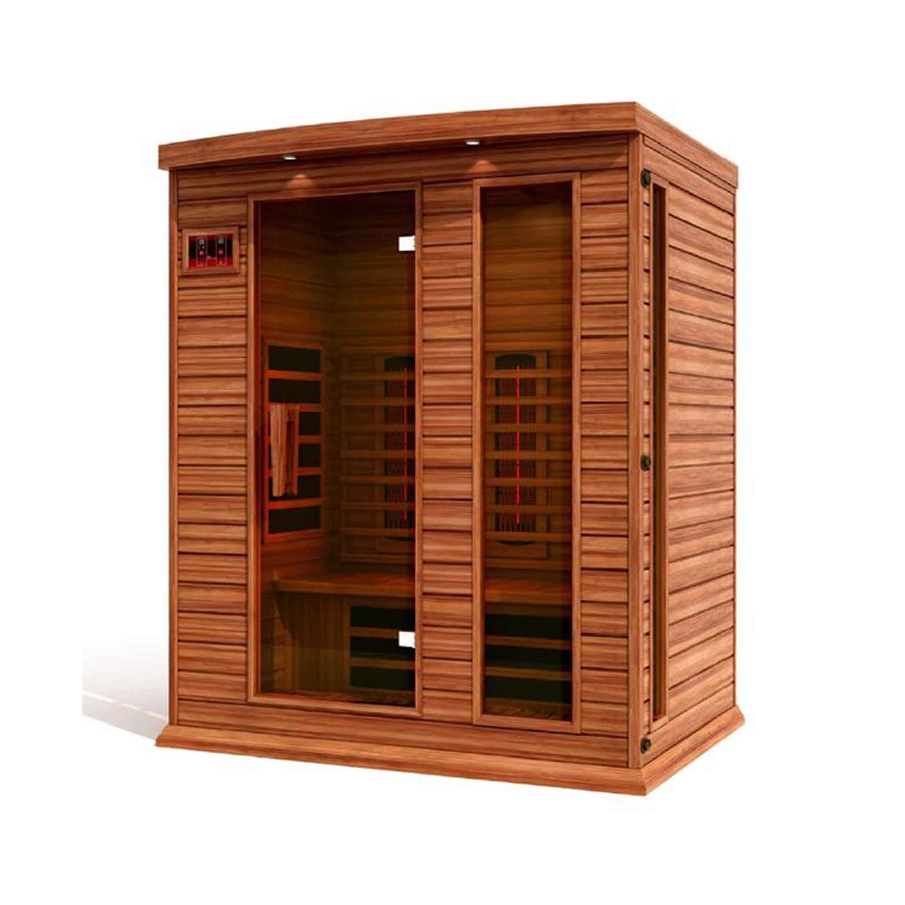 Maxxus 3 Person Full Spectrum Near Zero EMF Indoor FAR IR Sauna - Image 5