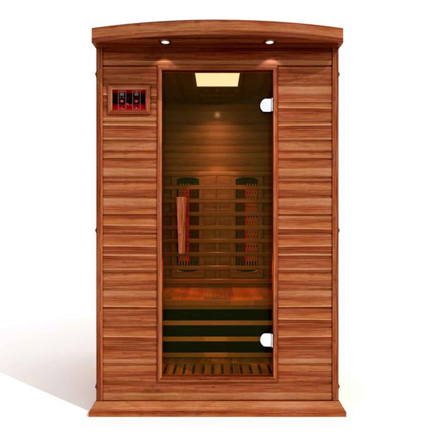 Maxxus 2 Person Full Spectrum Near Zero EMF Indoor FAR Infrared Sauna - Image 2