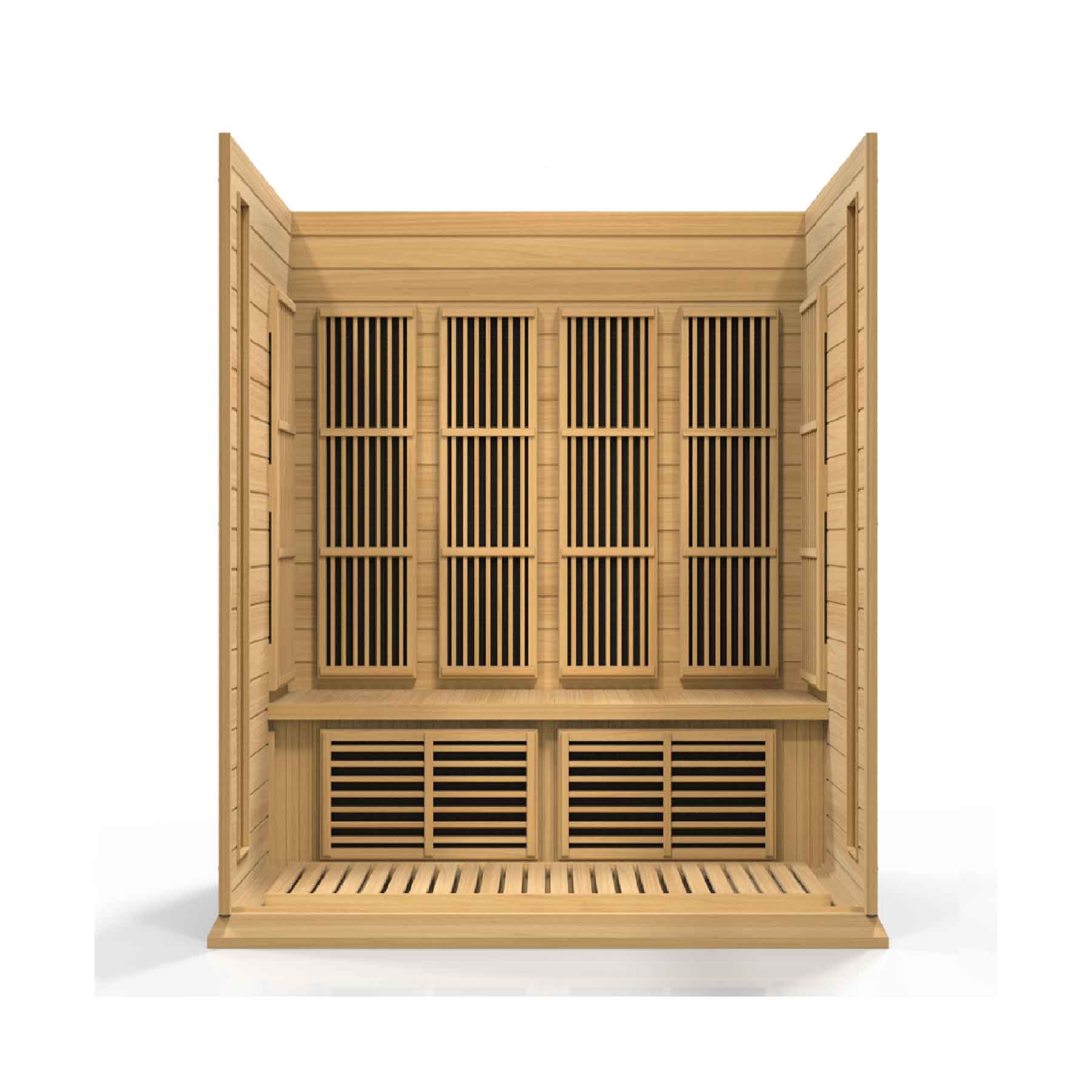 Maxxus 4 Person 9 Panels Low EMF Indoor FAR Infrared Sauna - Image 3