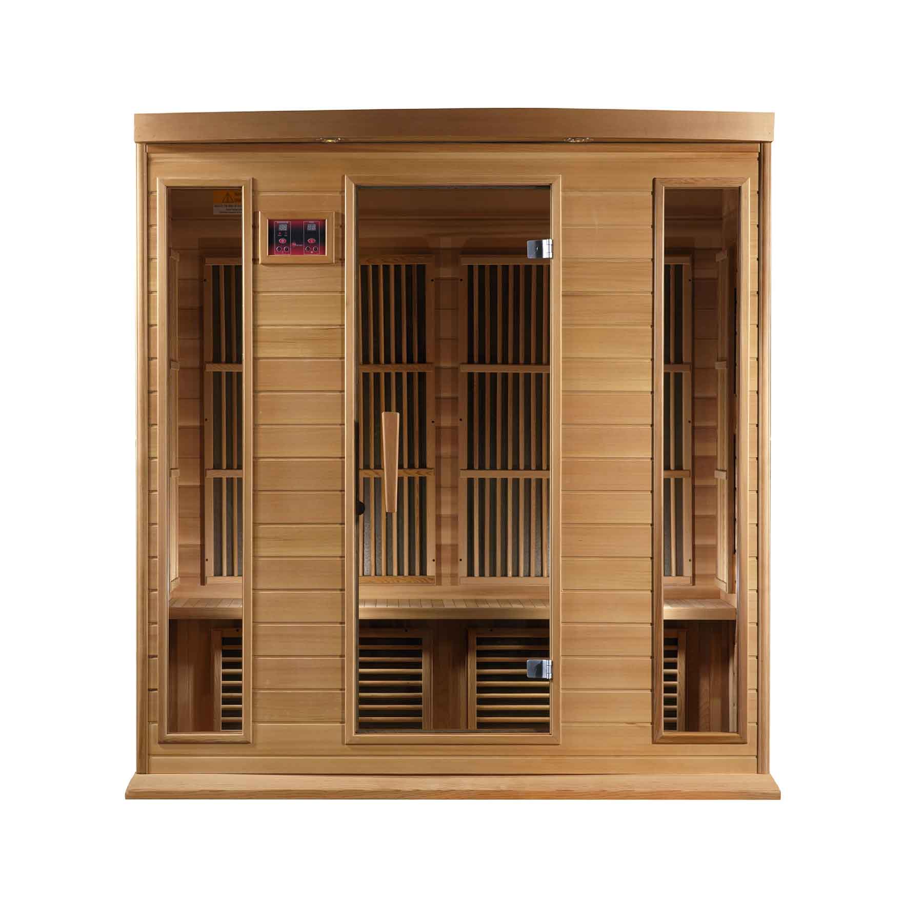 Maxxus 4 Person 9 Panels Low EMF Indoor FAR Infrared Sauna - Image 2