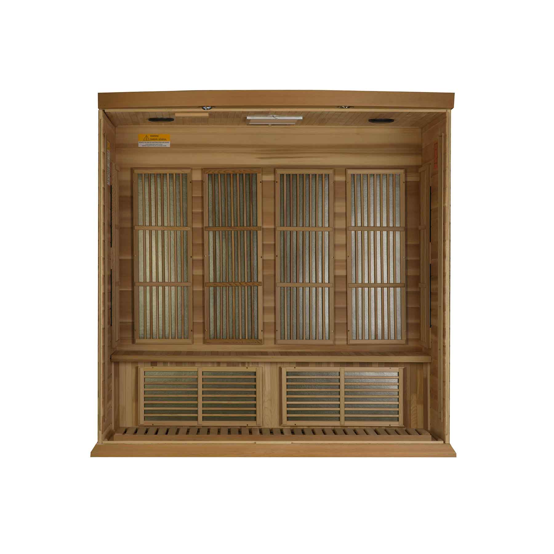 Maxxus 4 Person 9 Panels Low EMF Indoor FAR Infrared Sauna - Image 4