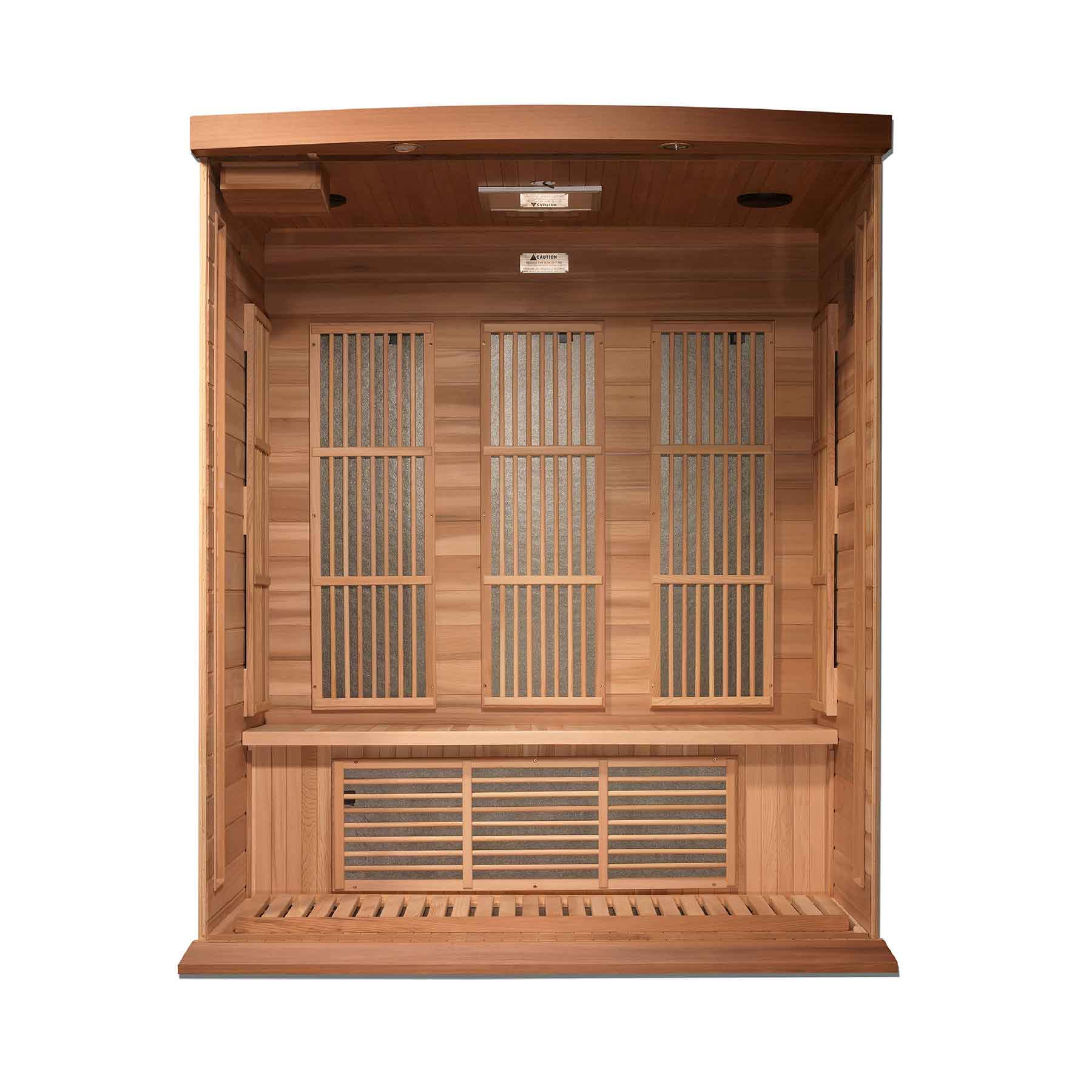 Maxxus Avignon 3 Person Near Zero EMF Indoor FAR Infrared Sauna - Image 3