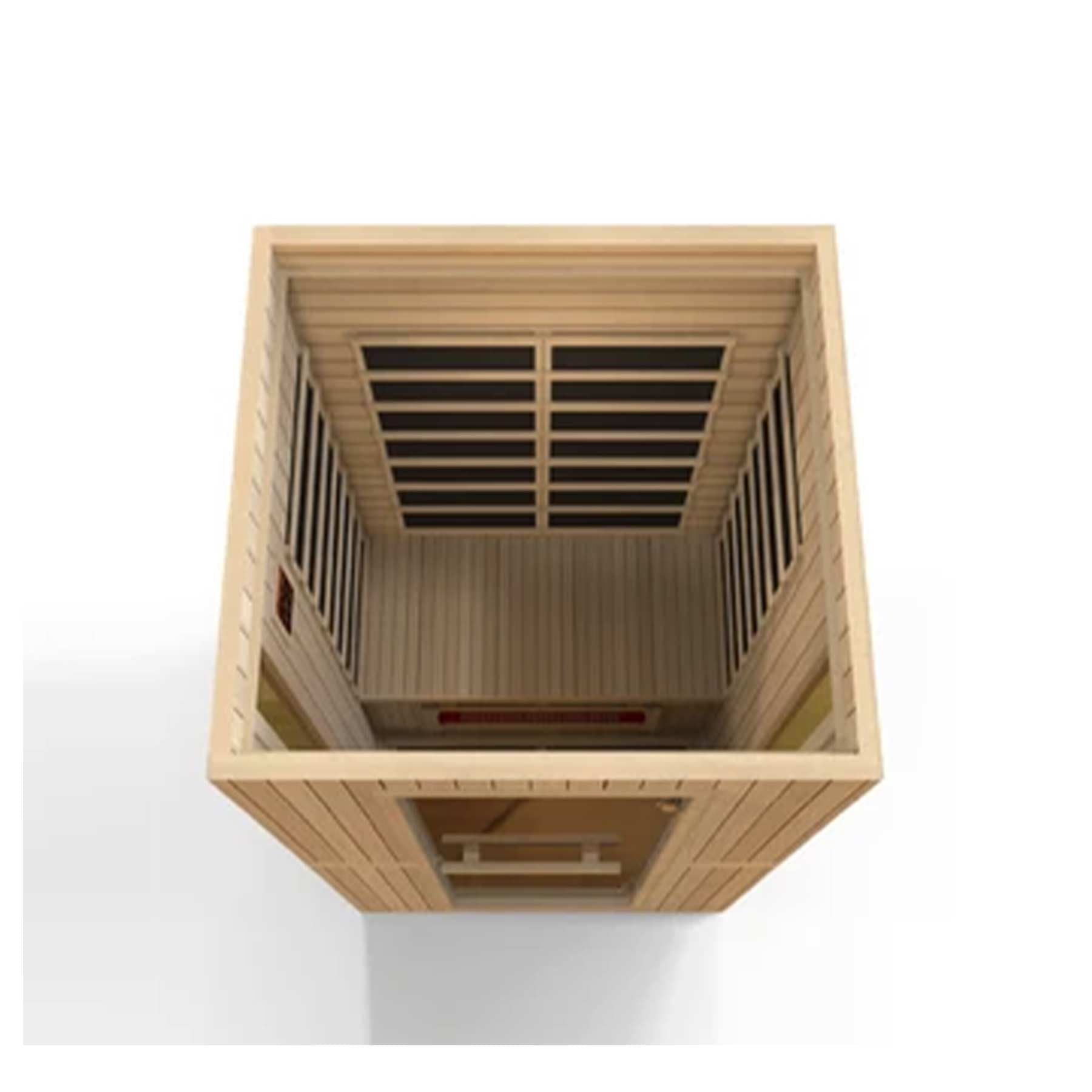 Maxxus Serenity 2 Person Dual Tech Low EMF Indoor FAR Infrared Sauna - Image 6