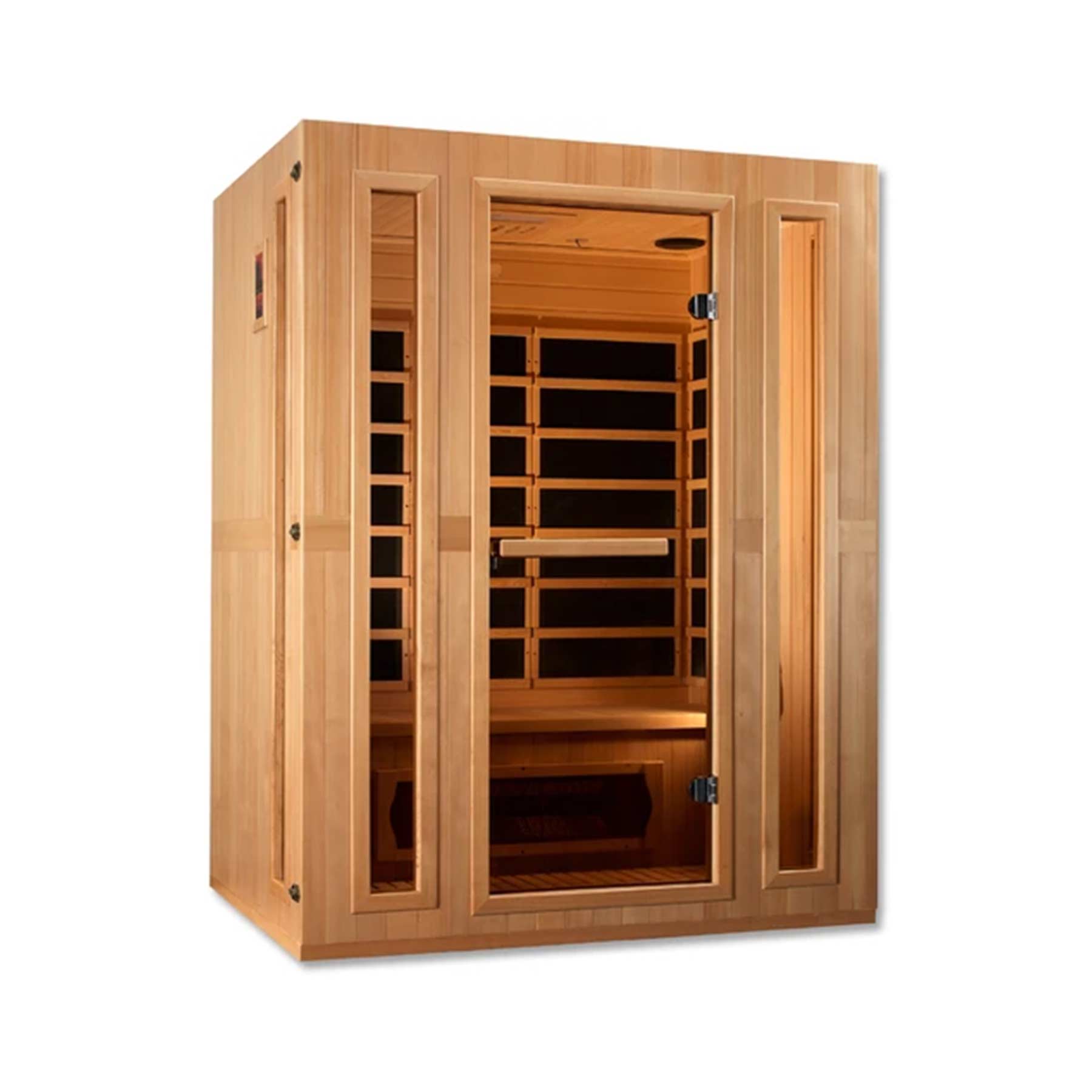 Maxxus Trinity 3 Person Dual Tech Low EMF Indoor FAR Infrared Sauna - Image 2