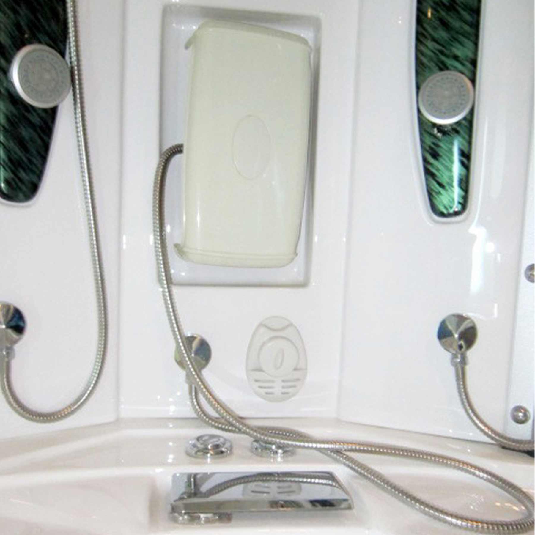 Mesa WS-608P 63L x 63W x 85H 2 Person Jetted Tub Steam Shower - Image 7