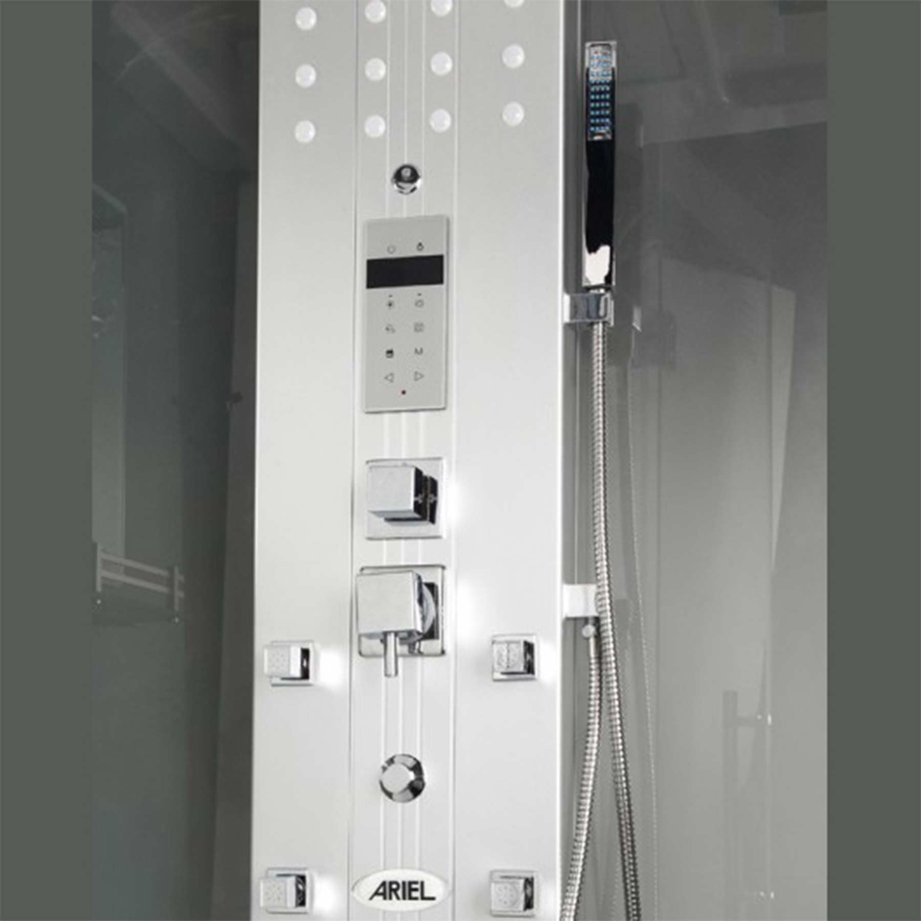 Mesa WS-301A 36L x 36W x 85H 1 Person Walk In Steam Shower - Image 3