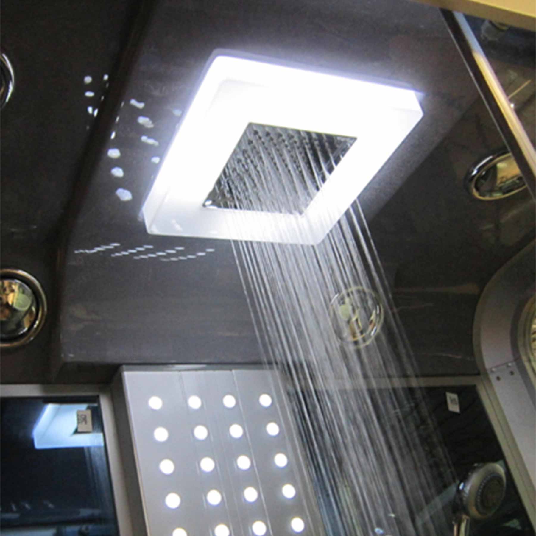 Mesa Yukon WS-501 60L x 33W x 87H 1 Person Jetted Tub Steam Shower - Image 3