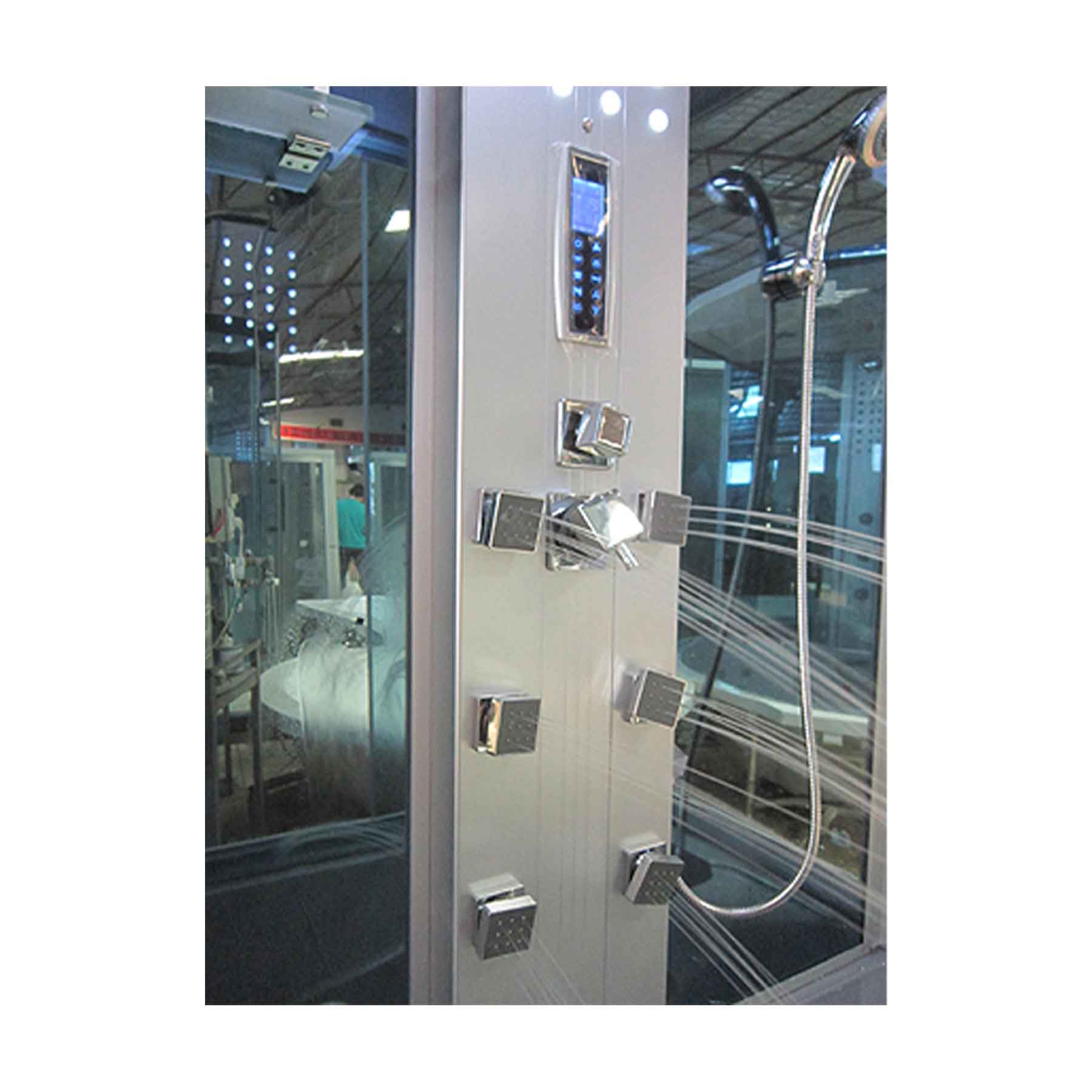 Mesa Yukon WS-501 60L x 33W x 87H 1 Person Jetted Tub Steam Shower - Image 4