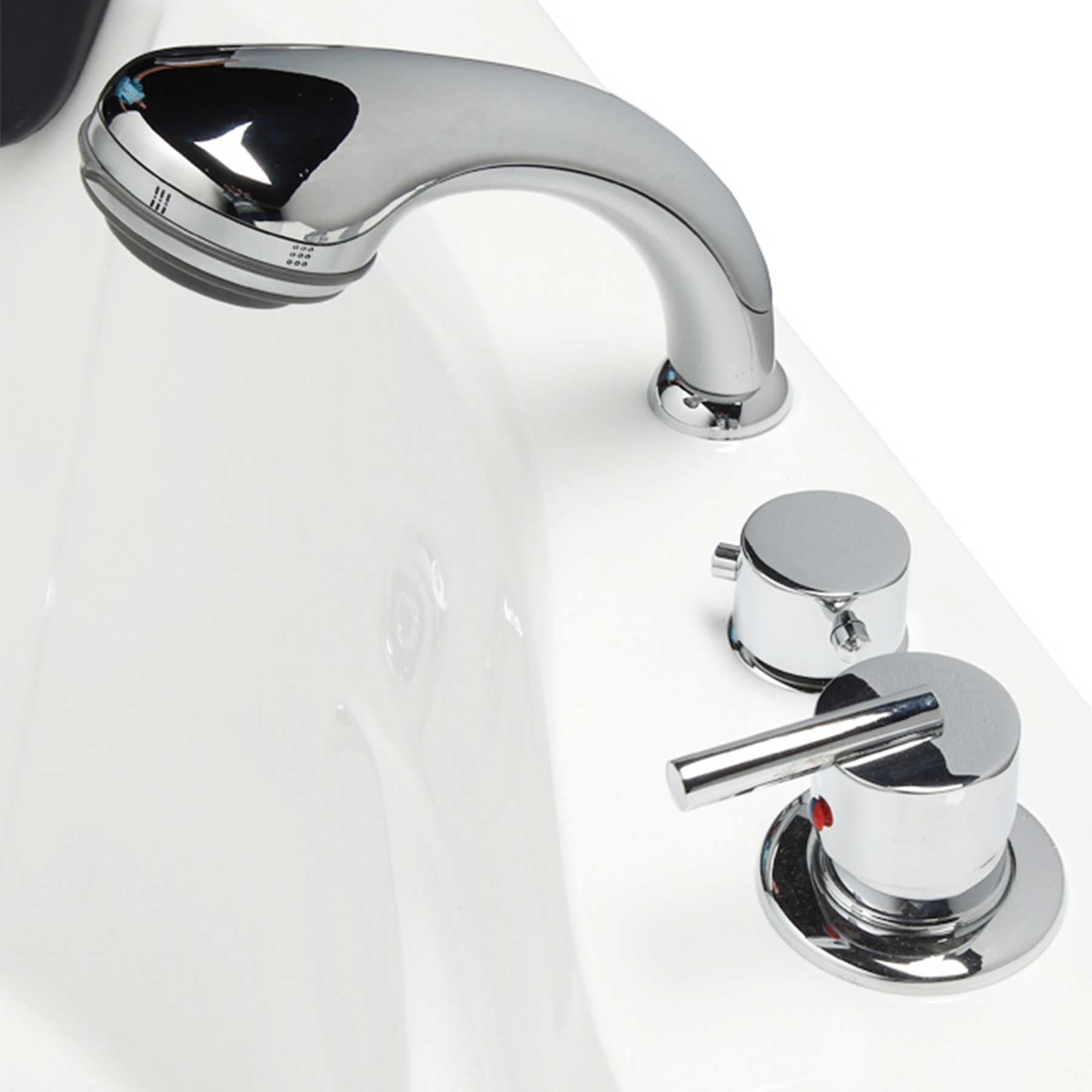 Mesa BT-084 2 Person 16 Jetted Combination Free Standing Bathtub - Image 4