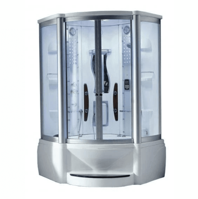 Mesa WS-609A 48L x 48W x 85H 1 Person Jetted Tub Steam Shower - Image 1