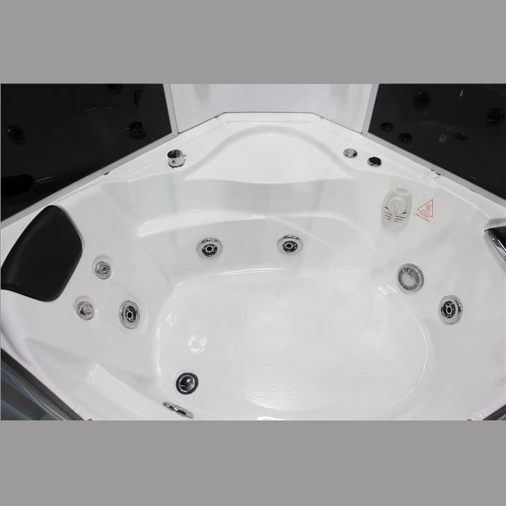 Mesa WS-609P 48L x 48W x 85H 1 Person Jetted Tub Steam Shower - Image 6