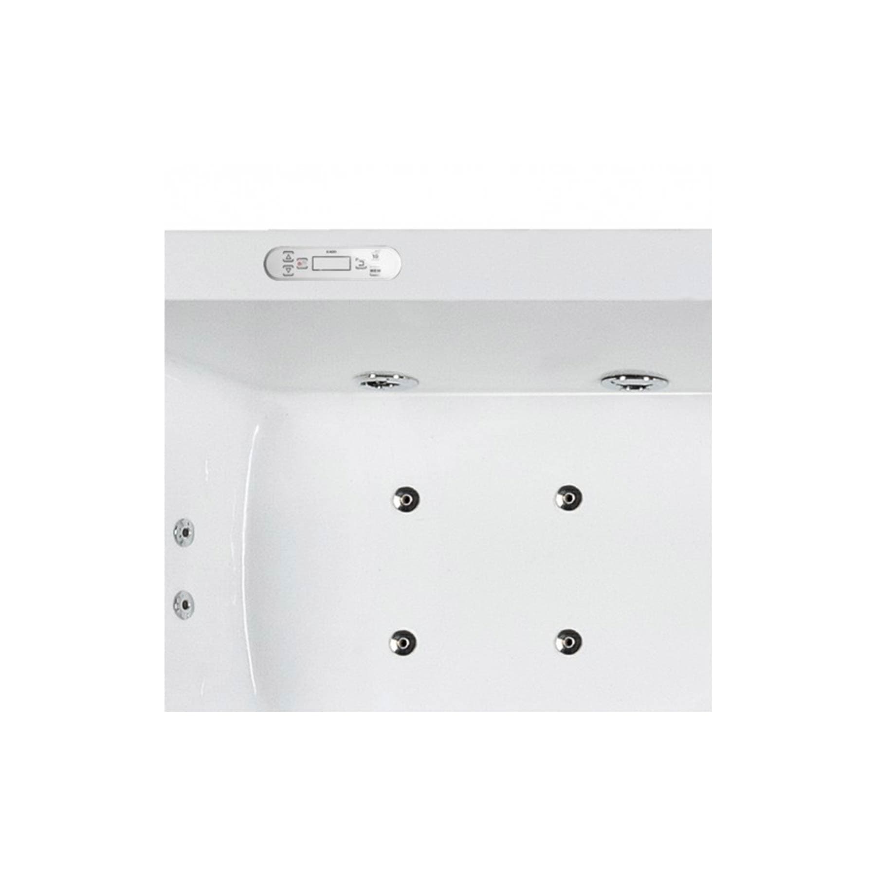 Mesa Grandios 2 Person 12 Jetted Rectangular Whirlpool Bathtub - Image 3