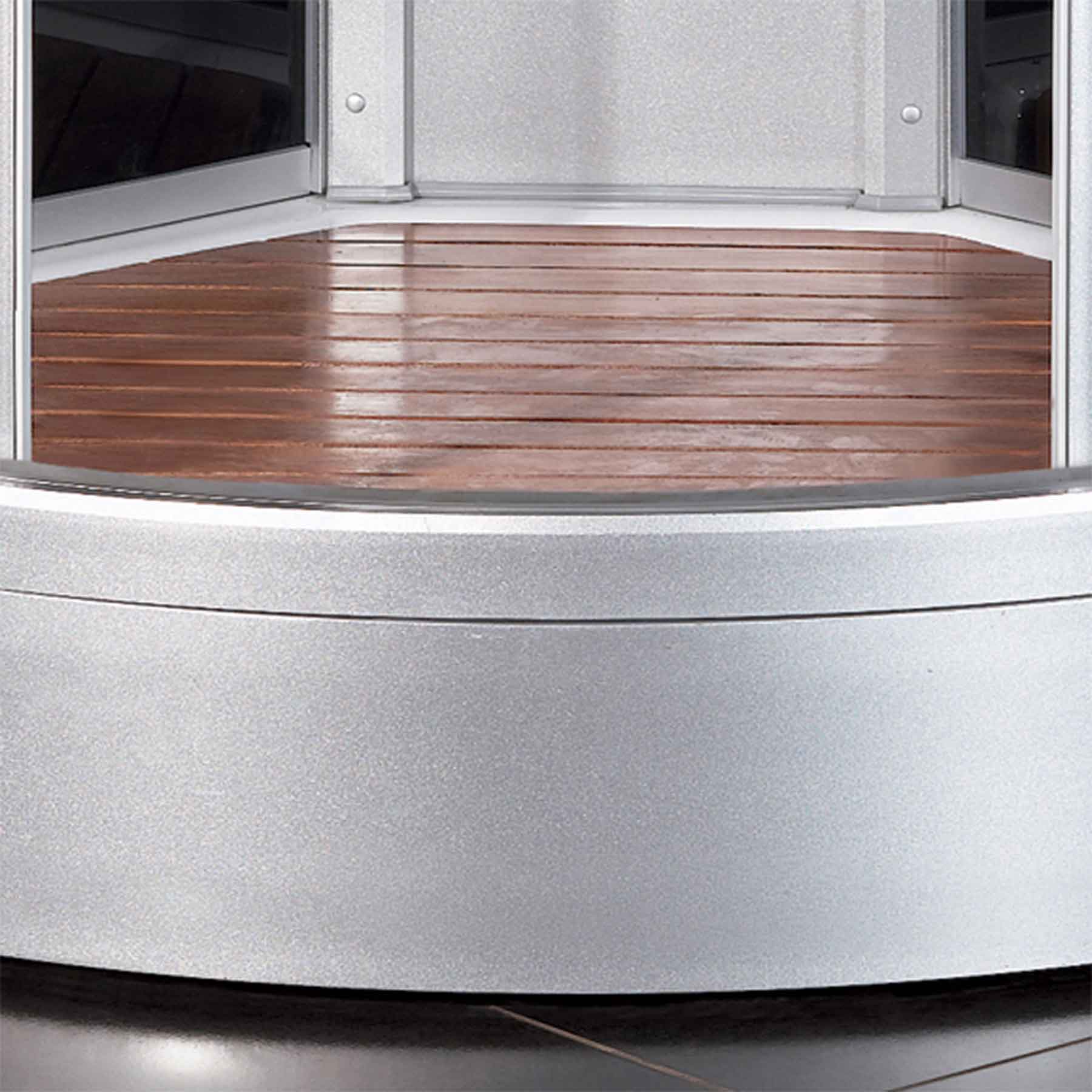 Platinum DZ963F8 39L x 39W x 89H 1 Person Corner Steam Shower - Image 3